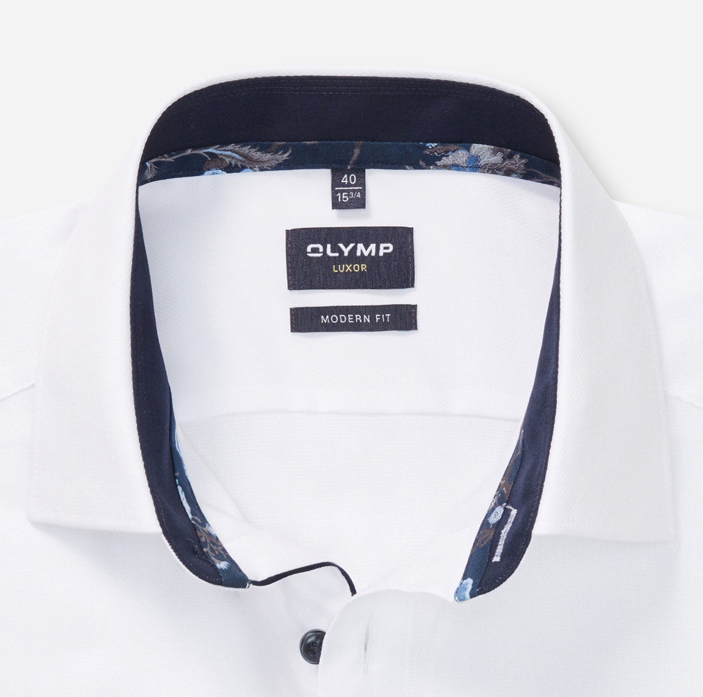 OLYMP Langarmhemd Luxor modern fit modern fit, New Kentkragen, Business Hemd, extra langer Arm