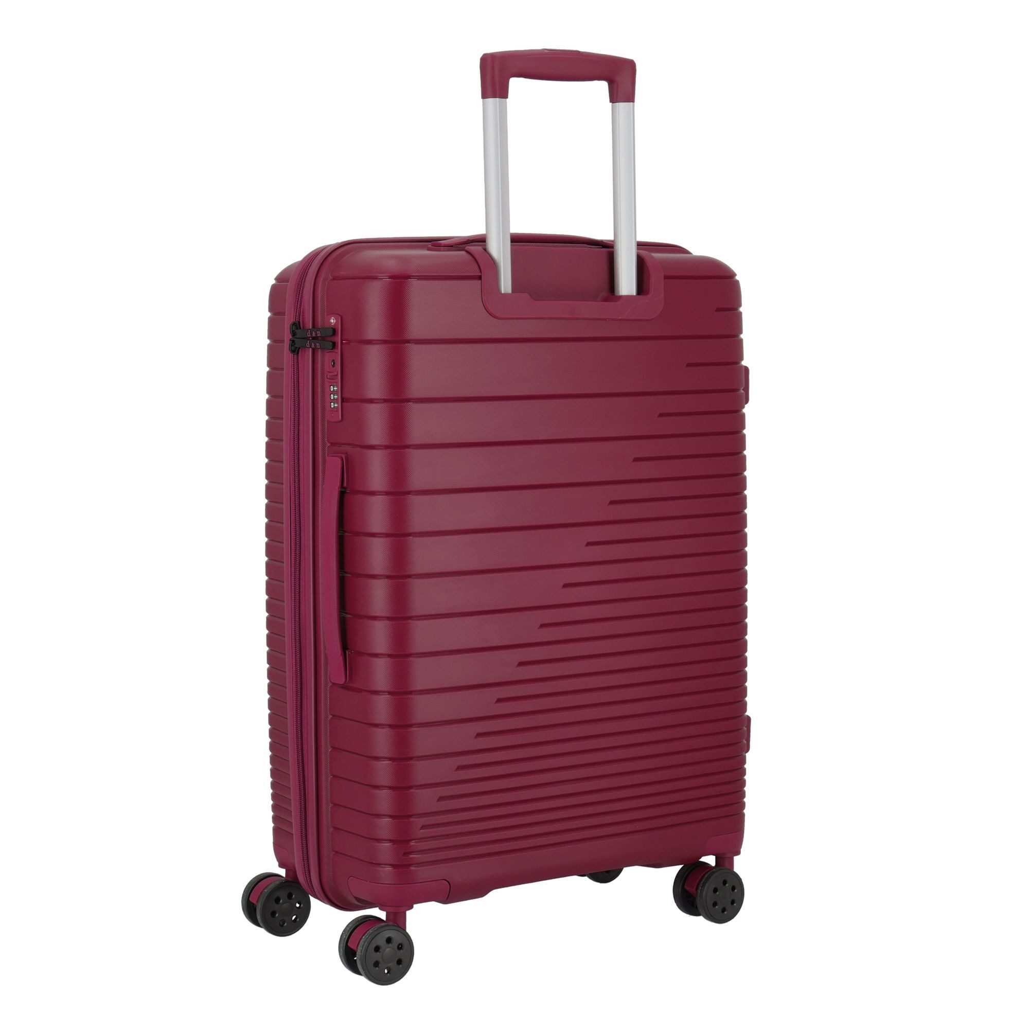 D&N Hartschalen-Trolley Travel Line, 4 Rollen, günstig online kaufen