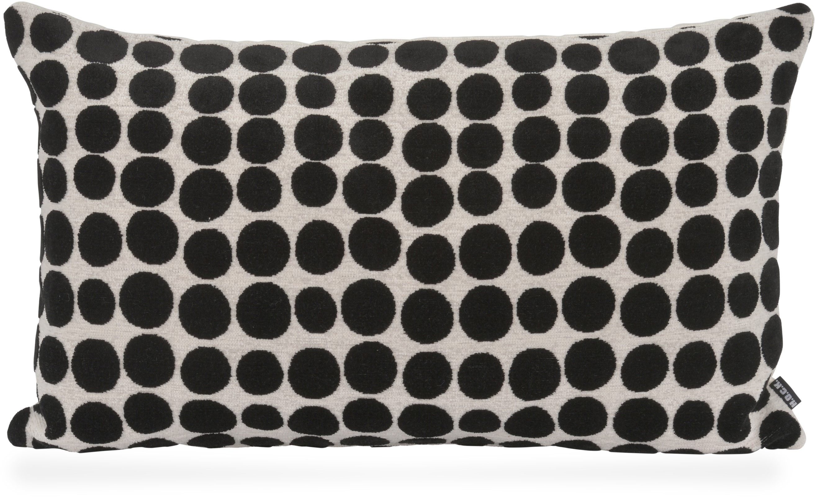 H.O.C.K. Dekokissen H.O.C.K. Magic Dots Wendekissen 70x40cm schwarz beige, Hochwertige Stoffe, Trendige Muster & Farben, Handgefertigt