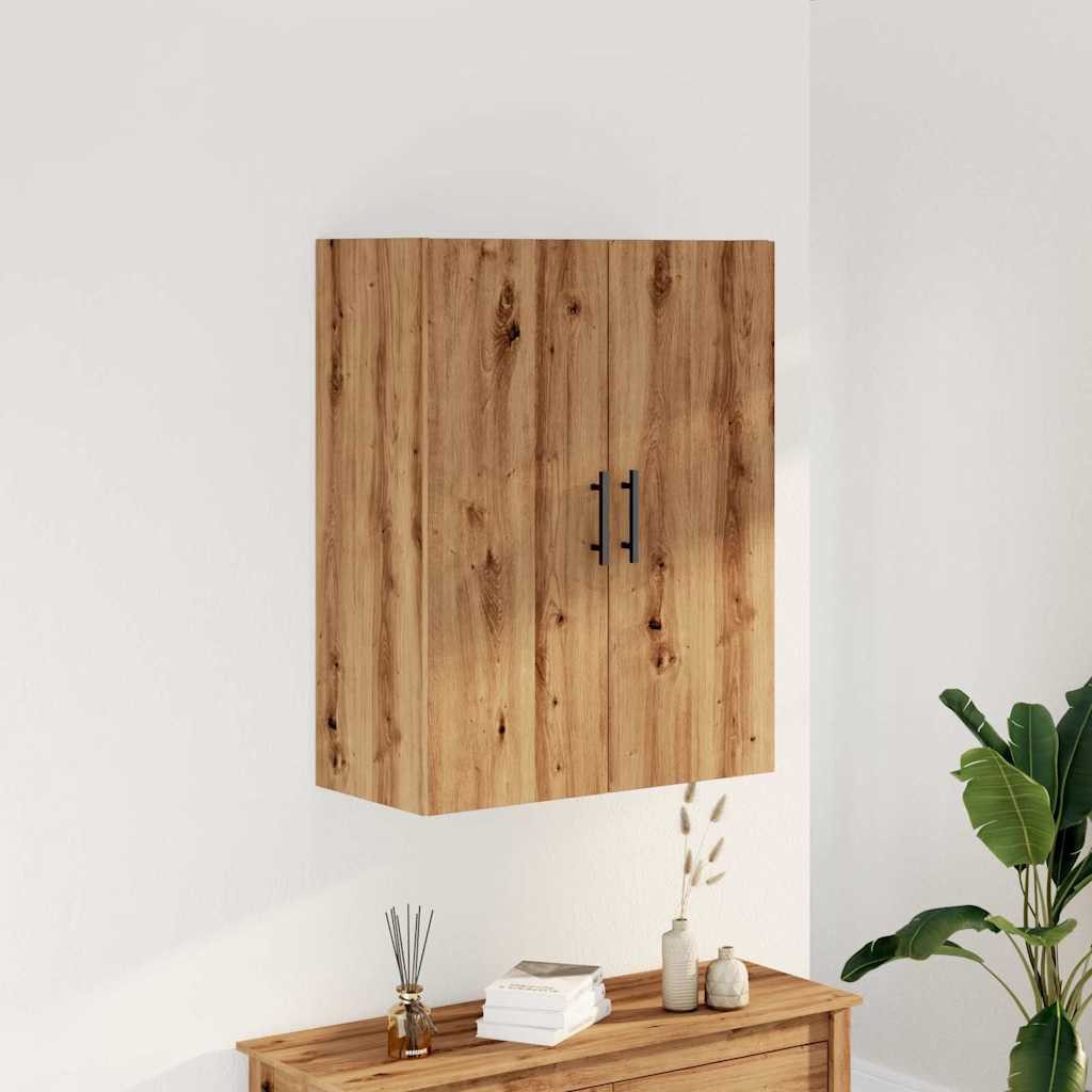 vidaXL Hängeschrank Wandschrank Artisan-Eiche 69,5x34x90 cm günstig online kaufen