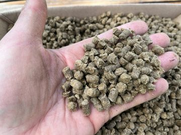 naturling Gemüsedünger Schafwollpellets Bio Dünger, aus 100% Schafwolle, 4kg, organischer Langzeitdünger