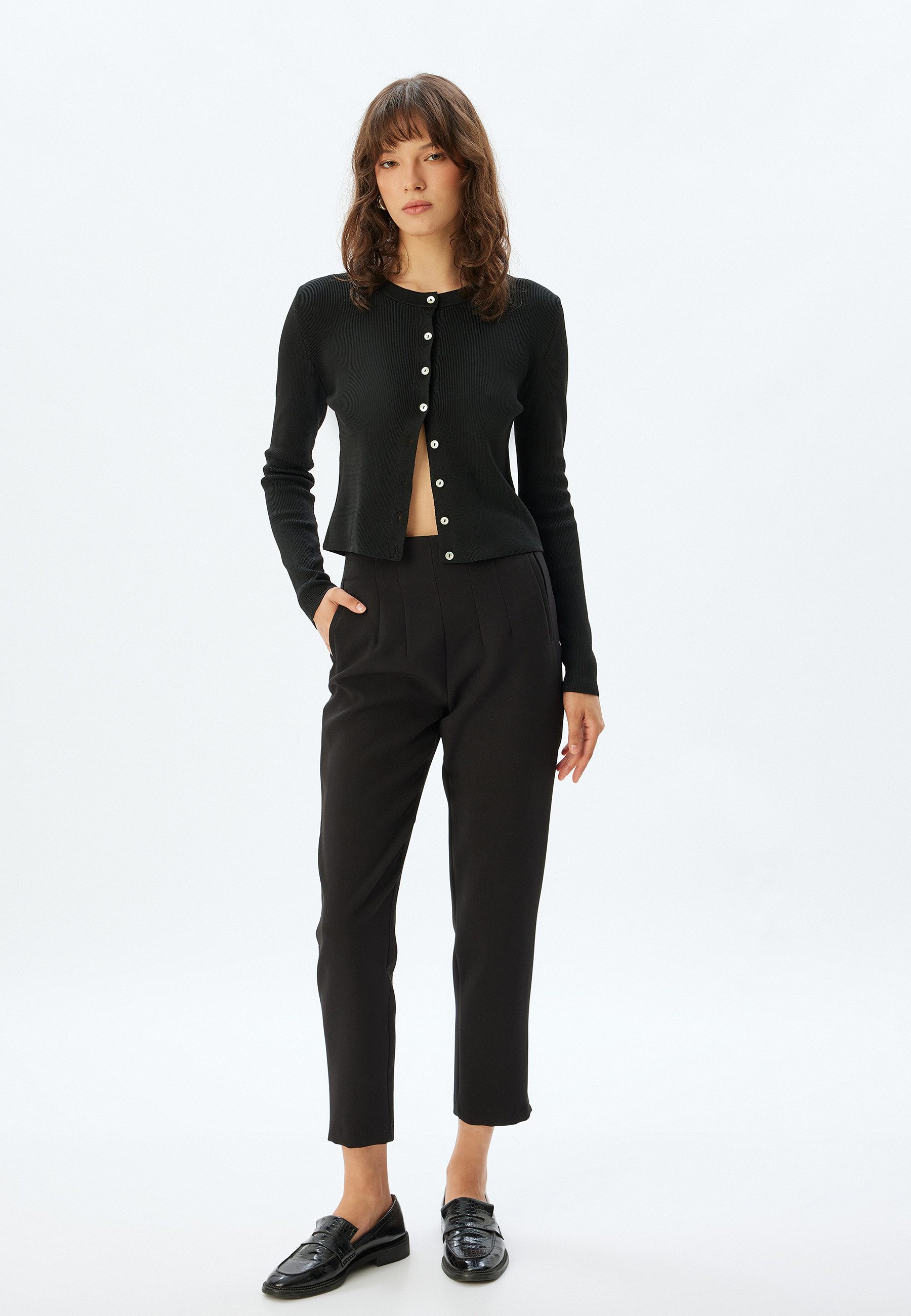 Koton Anzughose Hohe Leibhöhe Cigarette günstig online kaufen