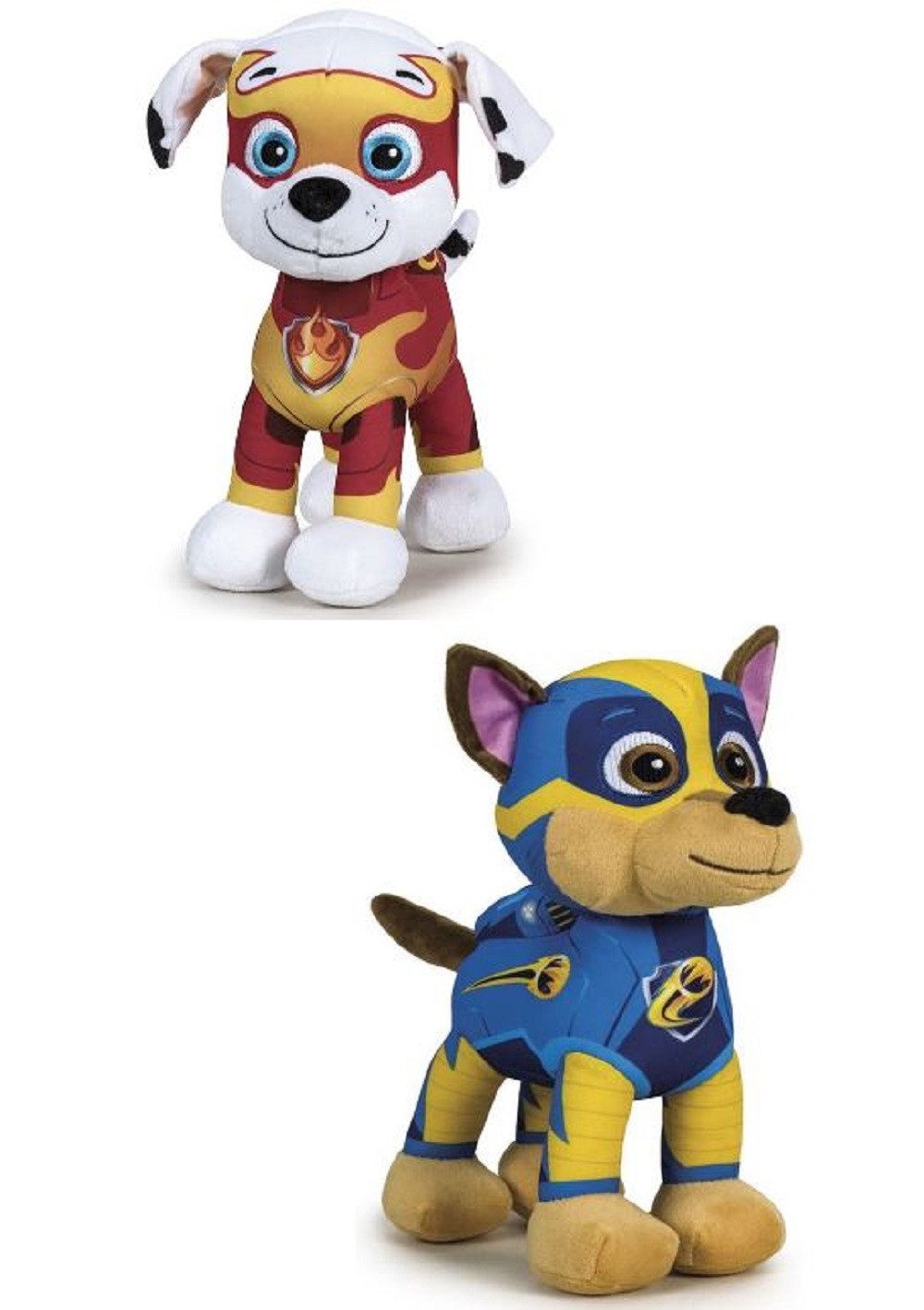 Play by Play Plüschfigur Marshall, Chase / Zuma, Skye / Rubble, Rocky Paw Patrol, Plüschhund (2-St), Plüschtiere, Stofftier, Kuscheltier / Kollektion, Geschenke