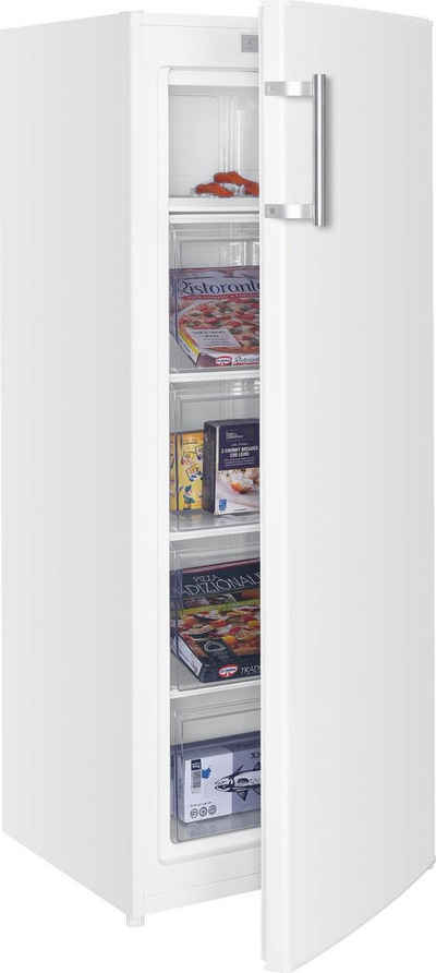 Hanseatic Gefrierschrank HGS14355DW, 142,6 cm hoch, 54,4 cm breit, QuickFreeze