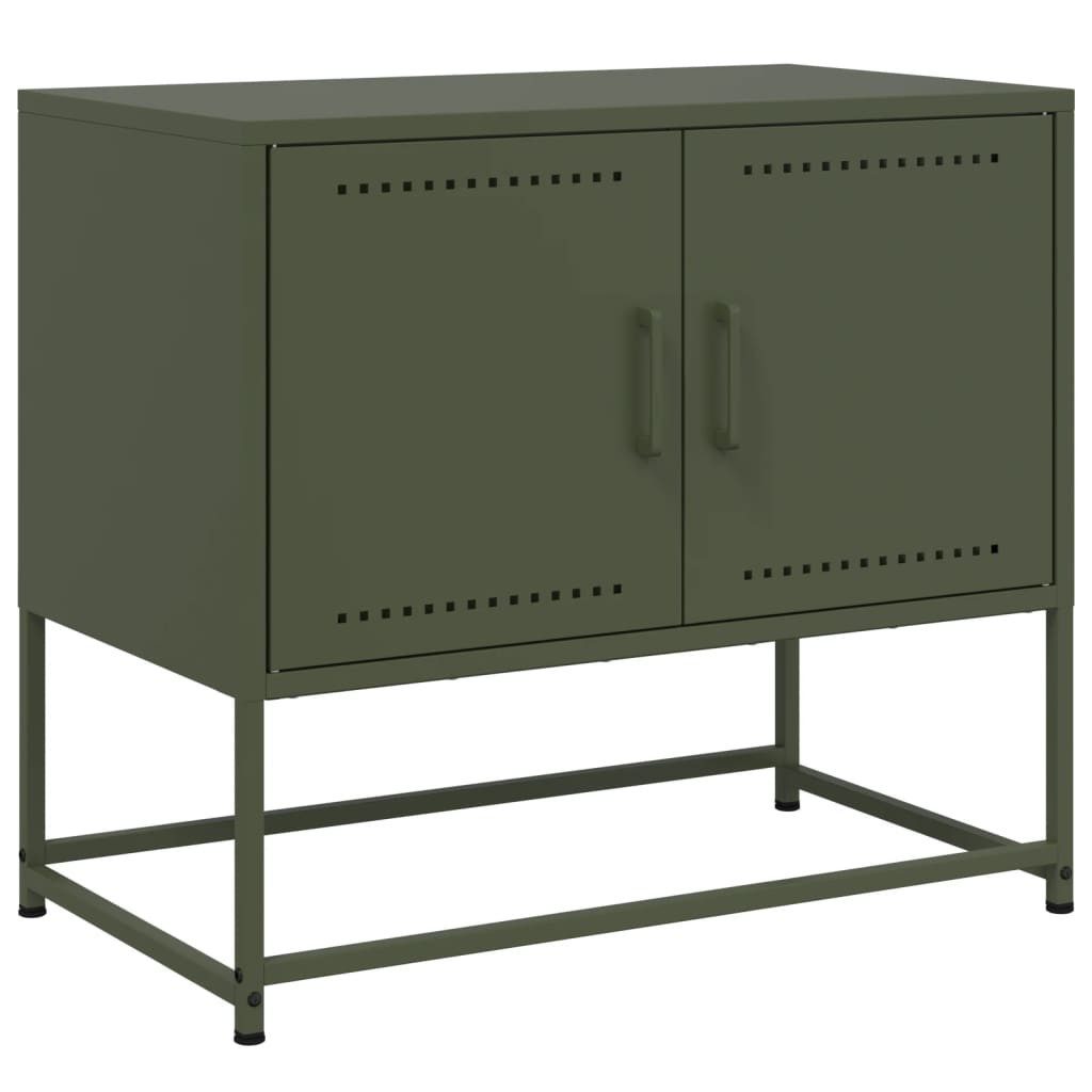 vidaXL TV-Schrank TV-Schrank Olivgrün 68,5x39x60,5 cm günstig online kaufen