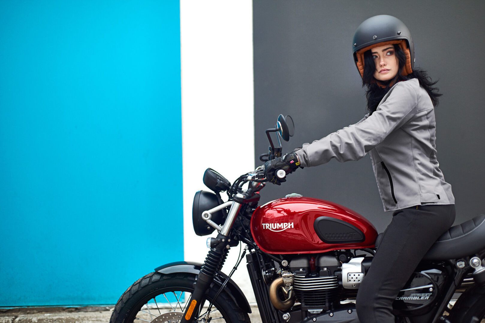 SHIMA Motorradjacke Openair Damen Motorrad Textiljacke Rückenprotektor enthalten – Bild 5 von 5