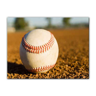 Bilderdepot24 Leinwandbild Baseball, Sport