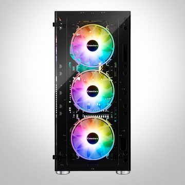 Memory PC Gaming-PC (AMD Ryzen 5 5600X, RX 7800 XT, 16 GB RAM, 500 GB SSD, Luftkühlung)
