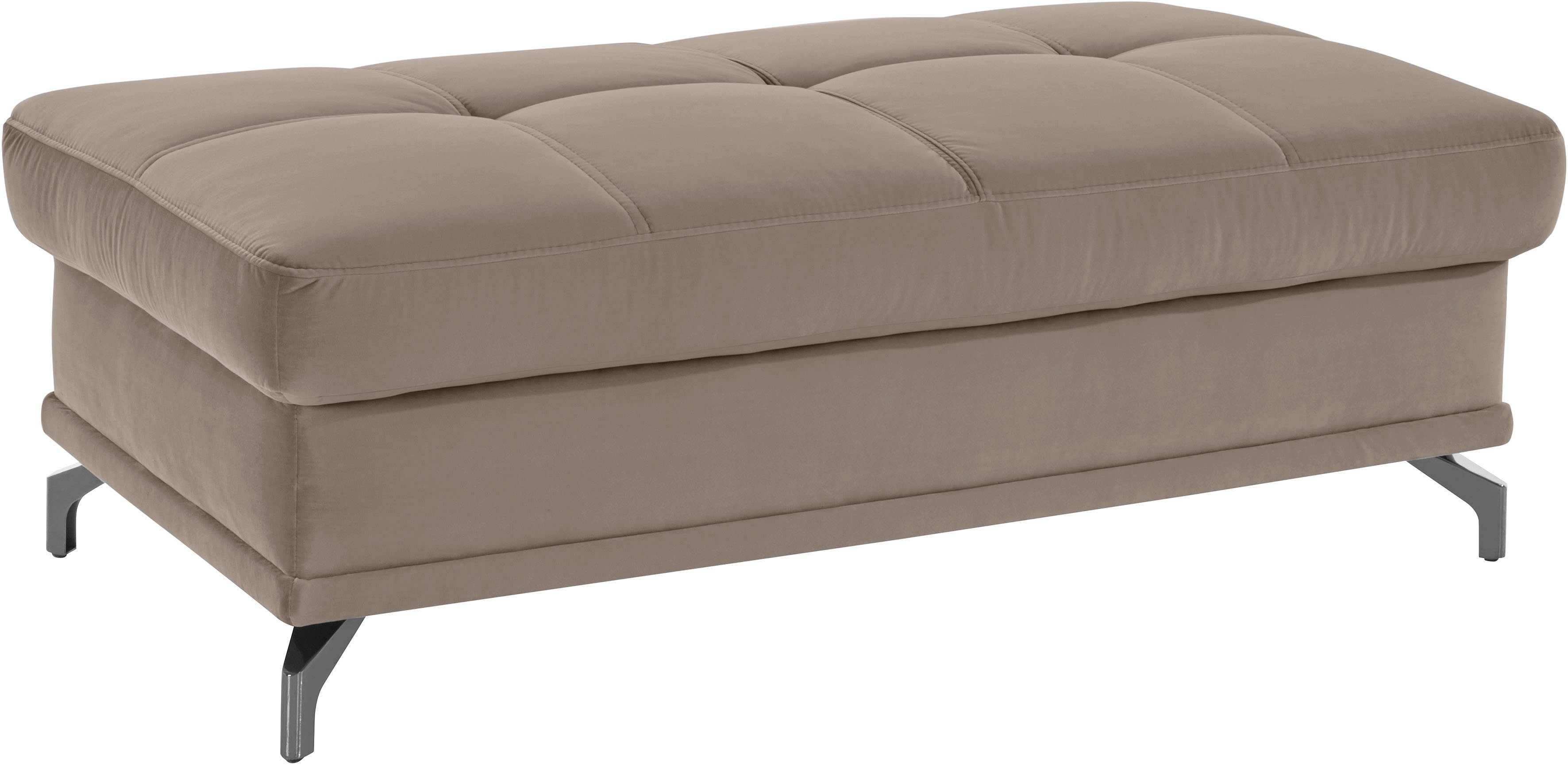 OTTO home Polsterhocker Costello, B: 133 cm, individuell zu kombinieren, Federkern
