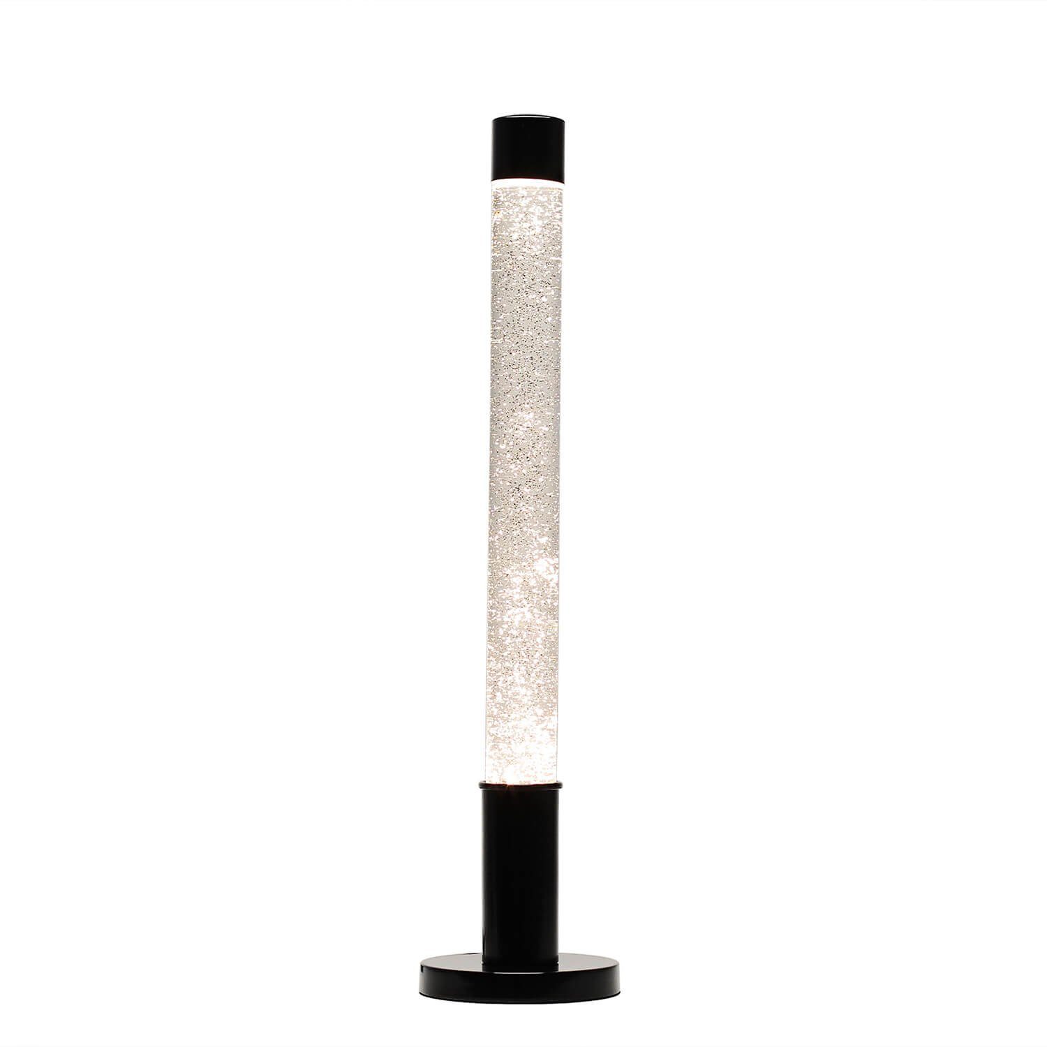 Licht-Erlebnisse Lavalampe ALAN, Retro XXL Lampe Wohnzimmer Stimmungslicht 76 cm Tischleuchte Glitter