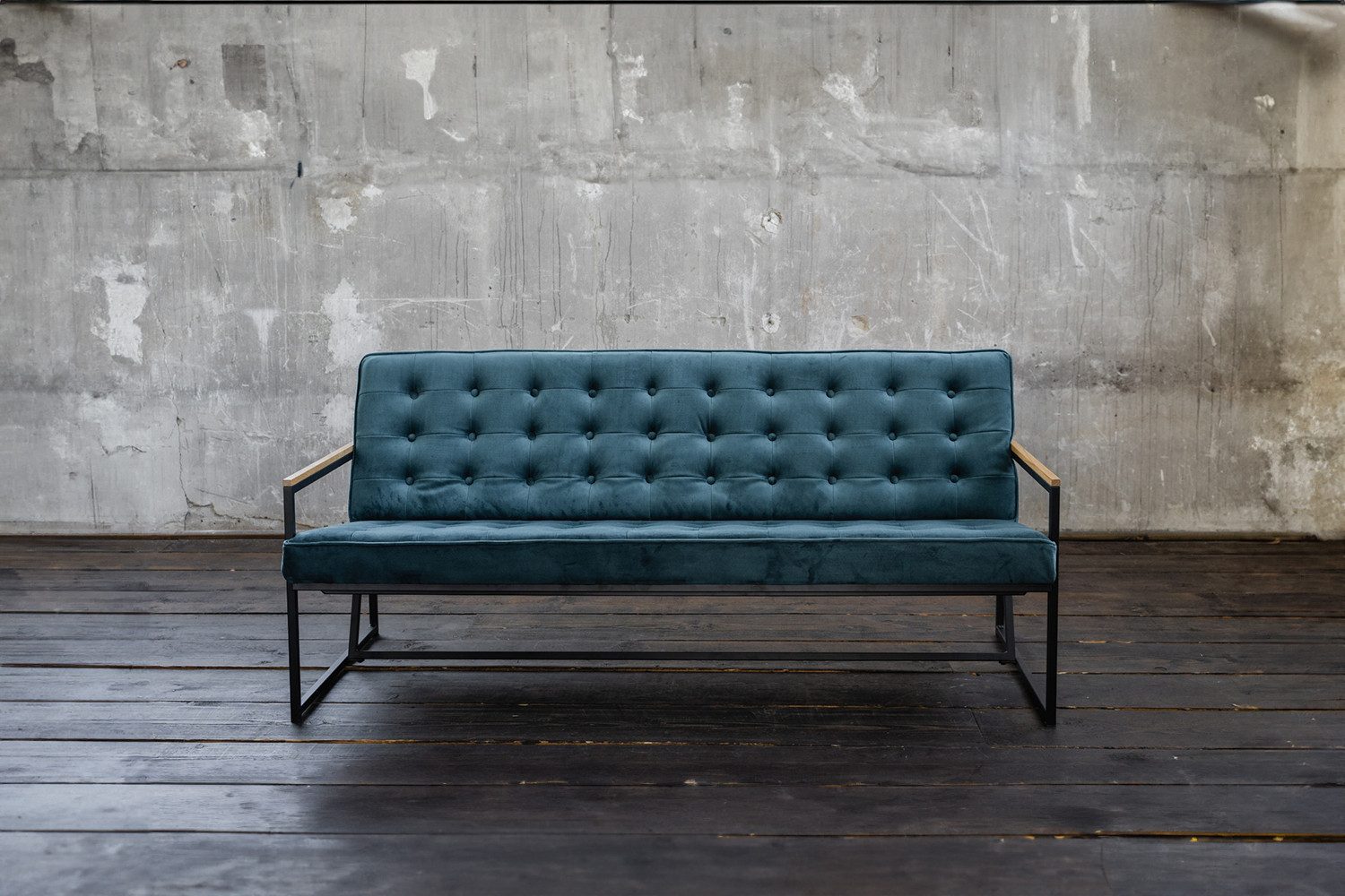 KAWOLA Sofa ARLY, Polsterbank Velvet verschiedene Farben
