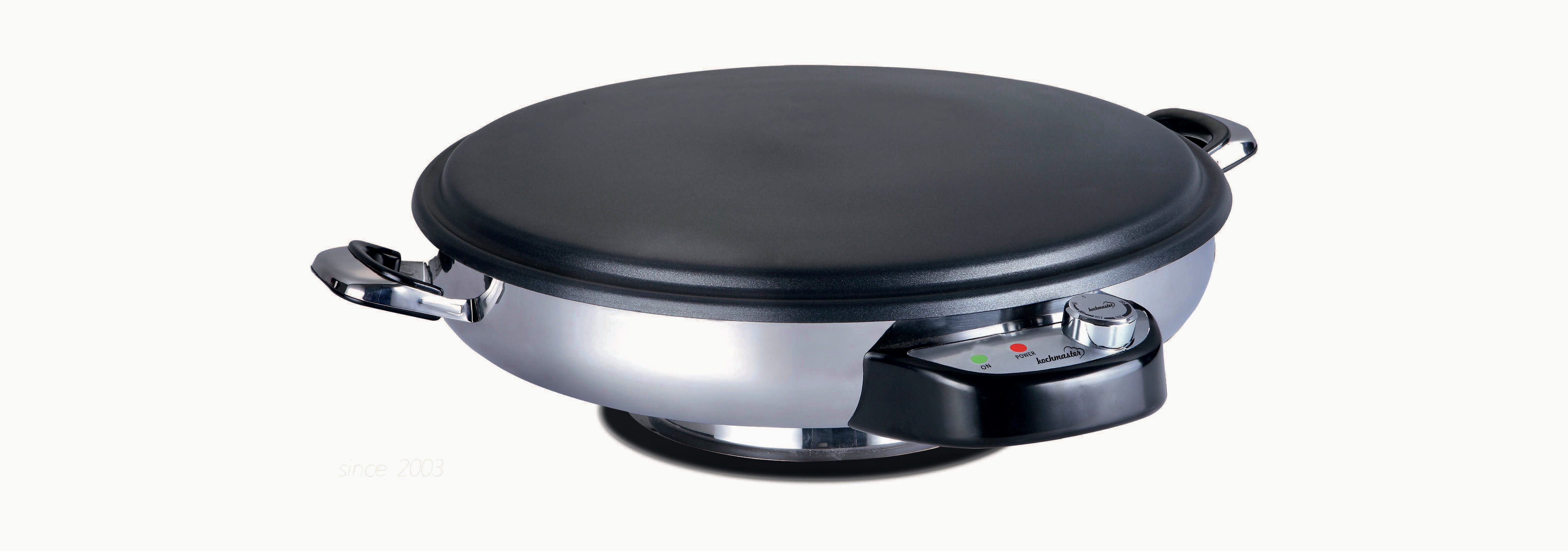 kochmaster Crêpesmaker Chromax Fladenbäcker, 2300 W
