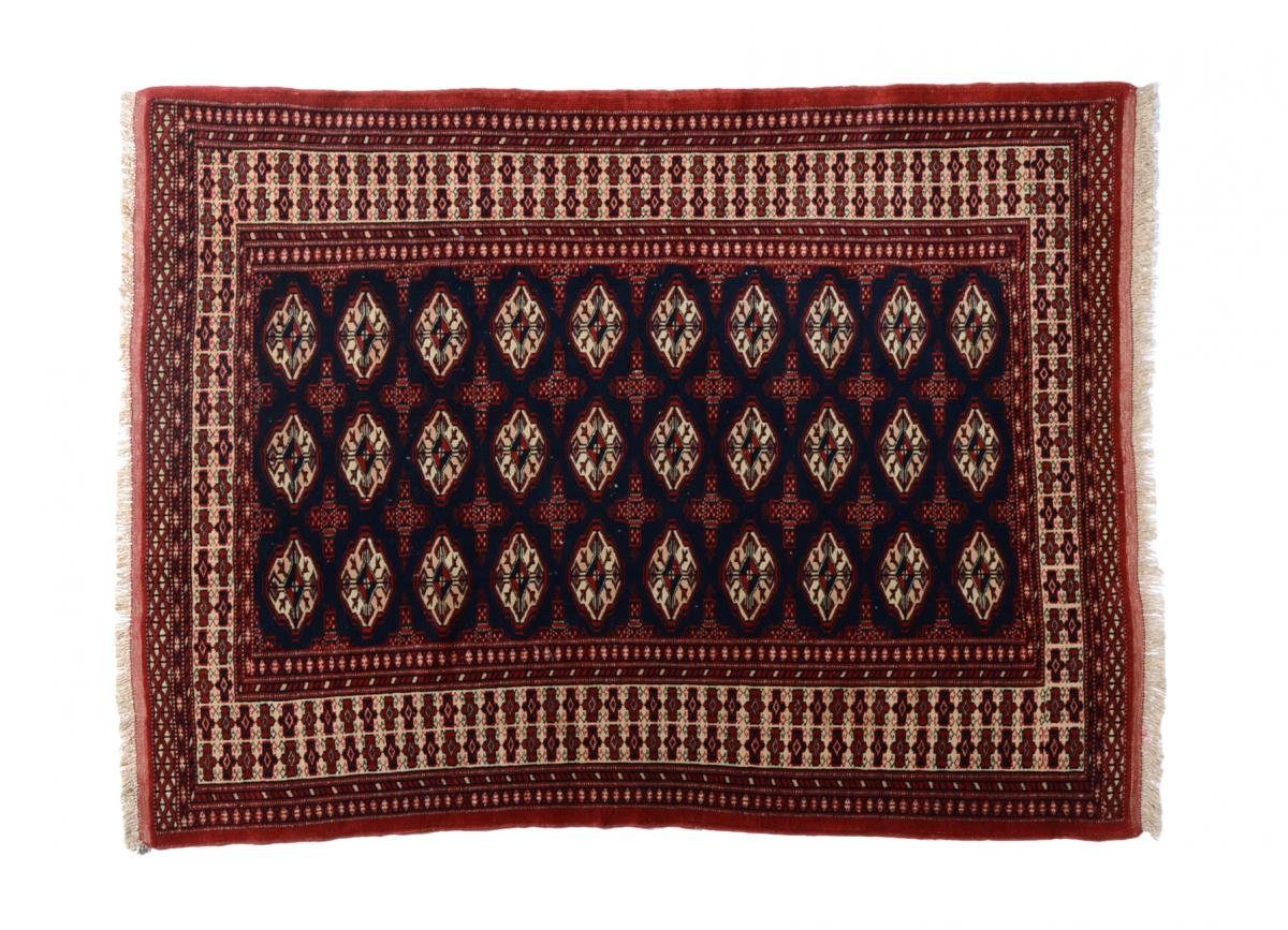 Orientteppich Turkaman 139x186 Handgeknüpfter Orientteppich / Perserteppich, Nain Trading, rechteckig, Höhe: 6 mm