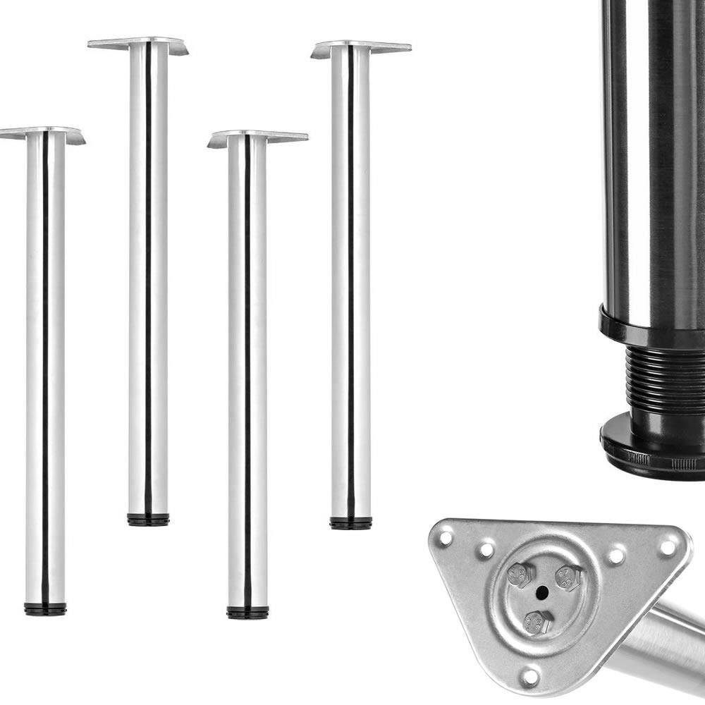 Mucola Möbelfuß Hairpins Tischgestellt Tisch Untergestell, (Stück, 4er Set), Pulverbeschichtet