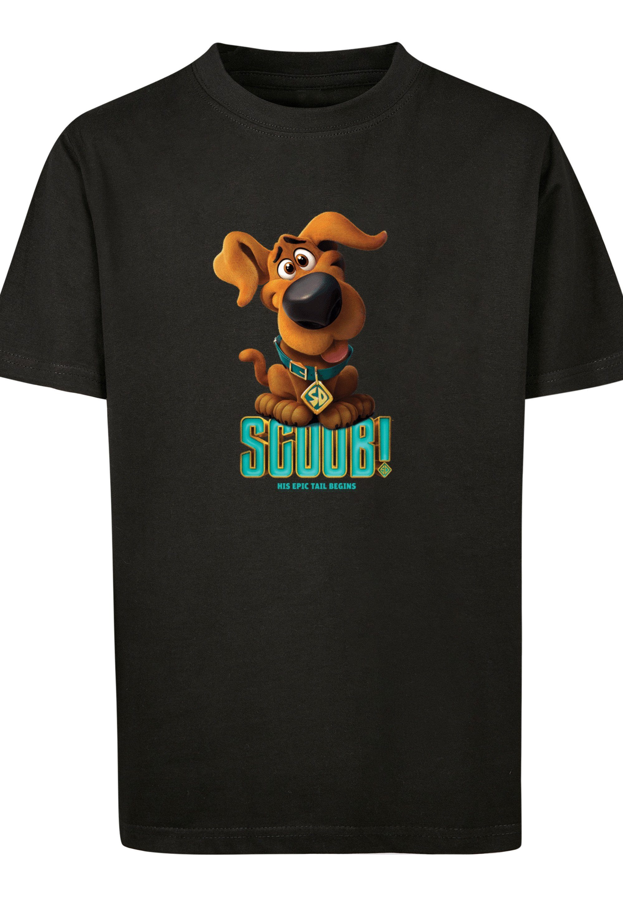 with Tee Basic Scooby F4NT4STIC Kurzarmshirt Kinder Puppy Doo Kids (1-tlg) Scooby
