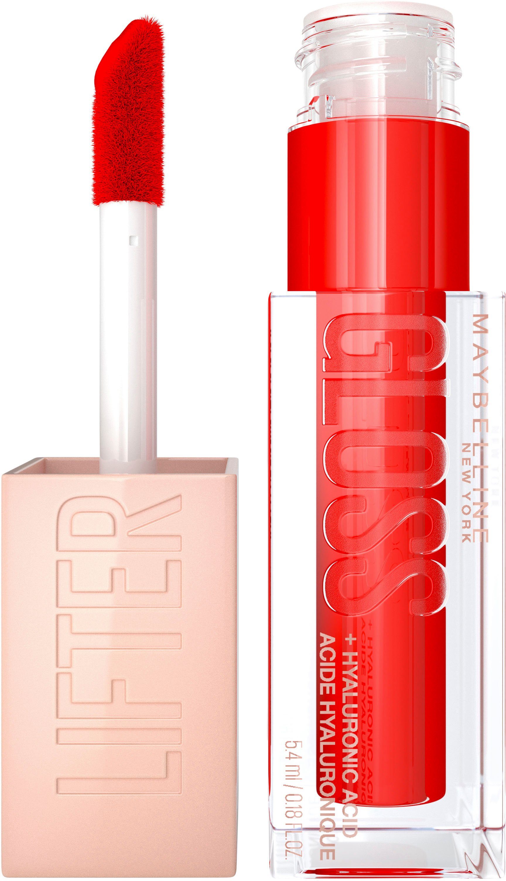 MAYBELLINE NEW YORK Lipgloss Maybelline New York Lifter Gloss, mit natürlichen Inhaltstoffen