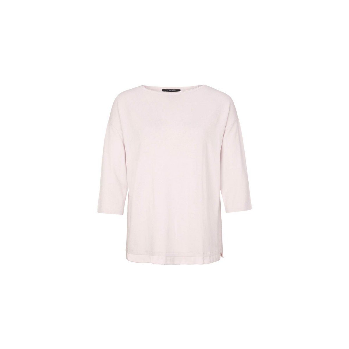 Comma V-Ausschnitt-Pullover rose regular fit (1-tlg) | V-Pullover