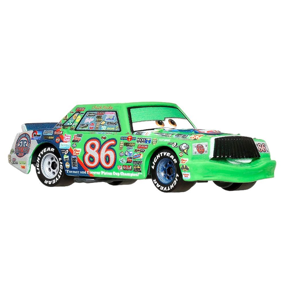Disney Cars Spielzeug-Rennwagen Chick Hicks JDL81 Disney Cars Race & Rescue Die-Cast 1:55