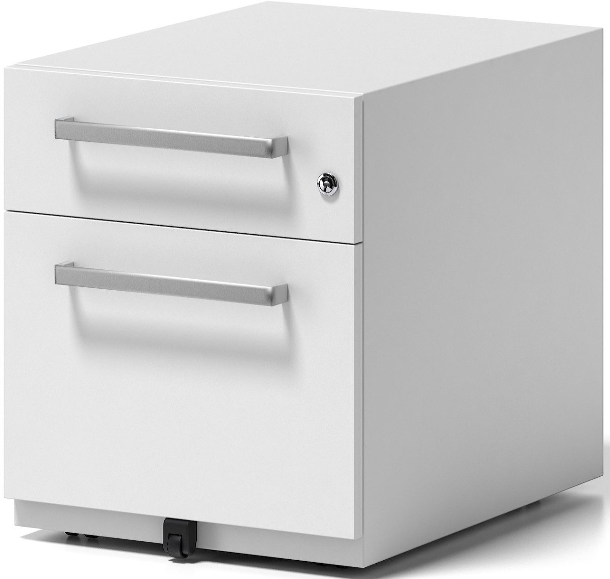 Bisley Container Rollcontainer Note NWH 1x Auszug + x HR-Schub HxBxT 495x420x565mm verk