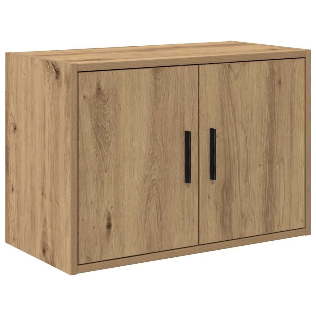 vidaXL Werkzeugschrank Garagen-Wandschrank Artisan-Eiche Holzwerkstoff (1-St)