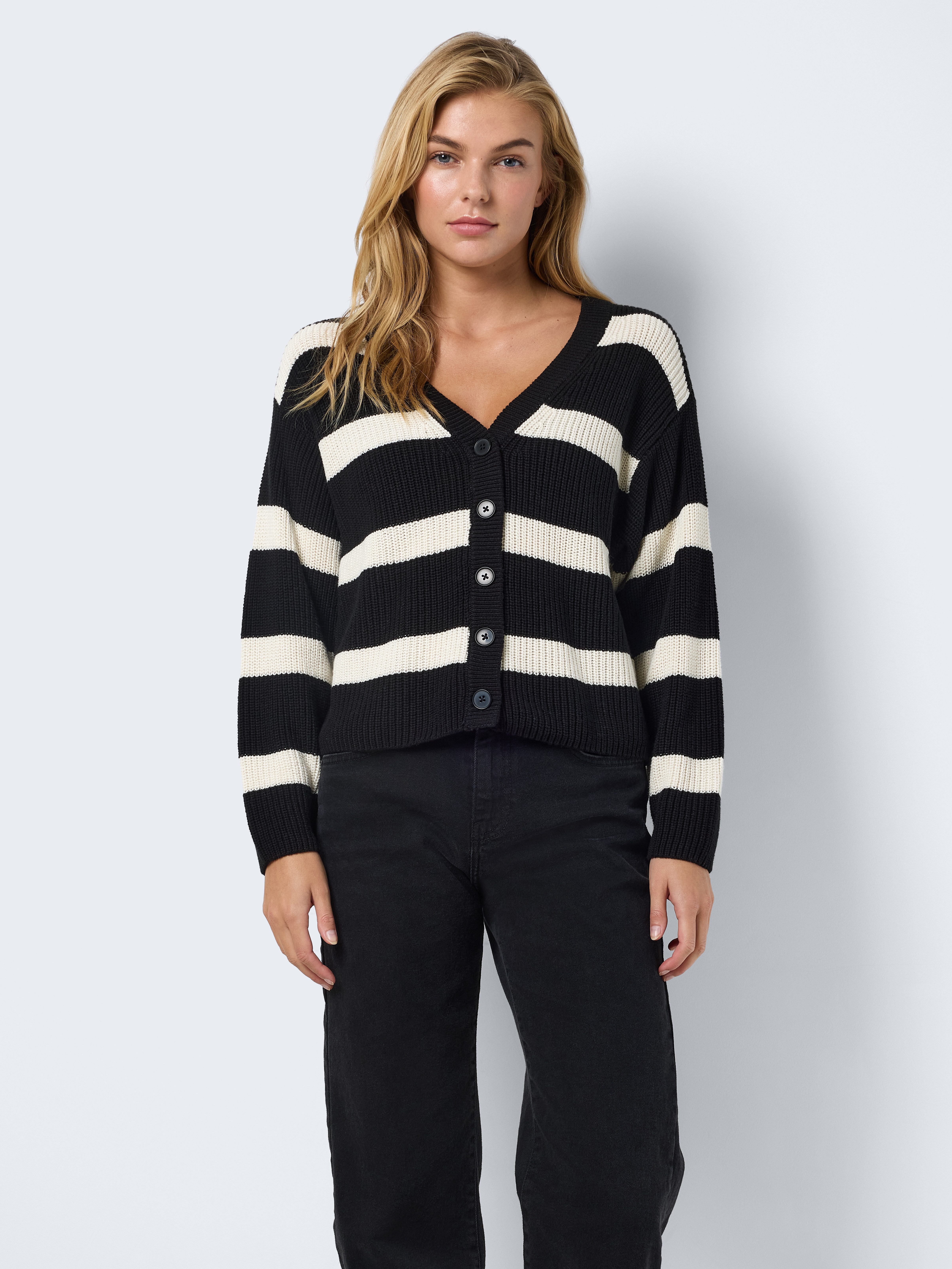 Noisy may Strickjacke NMMAYSA L/S V-NECK günstig online kaufen