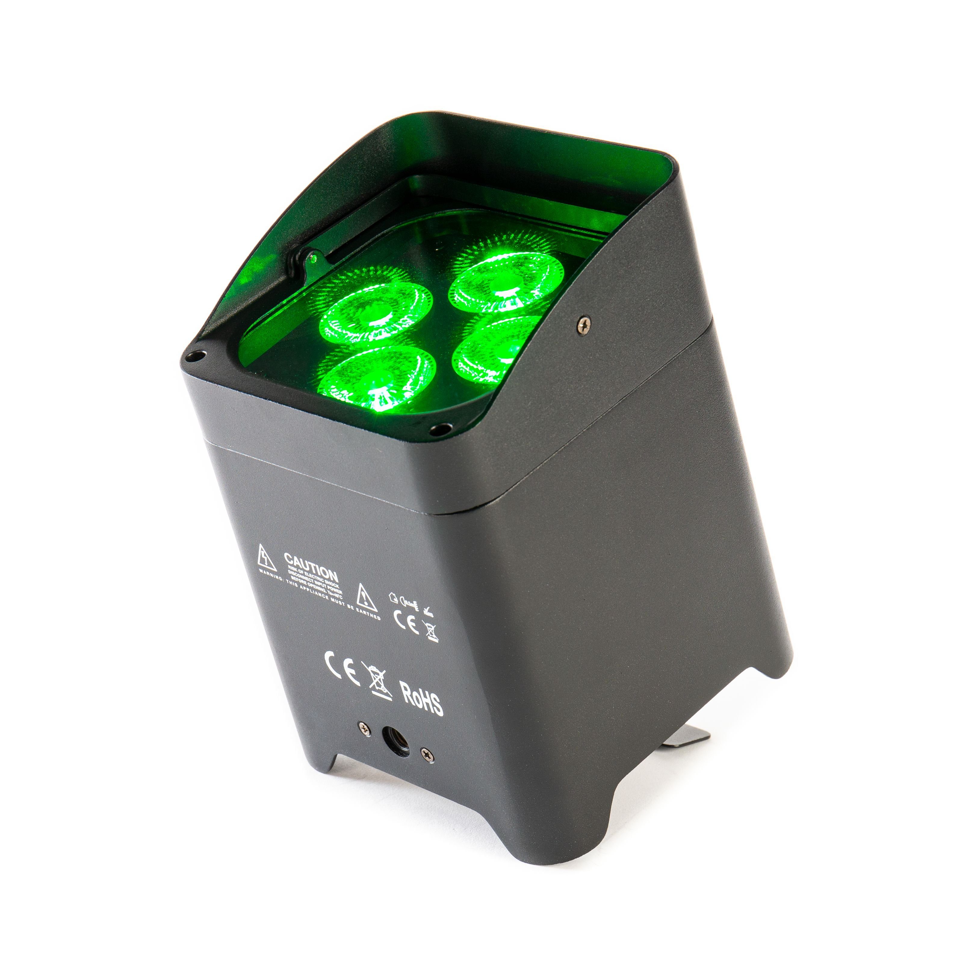 Discolicht, Vega lightmaXX LED Watt 4x12 LED - Scheinwerfer Akkubetriebener BAT