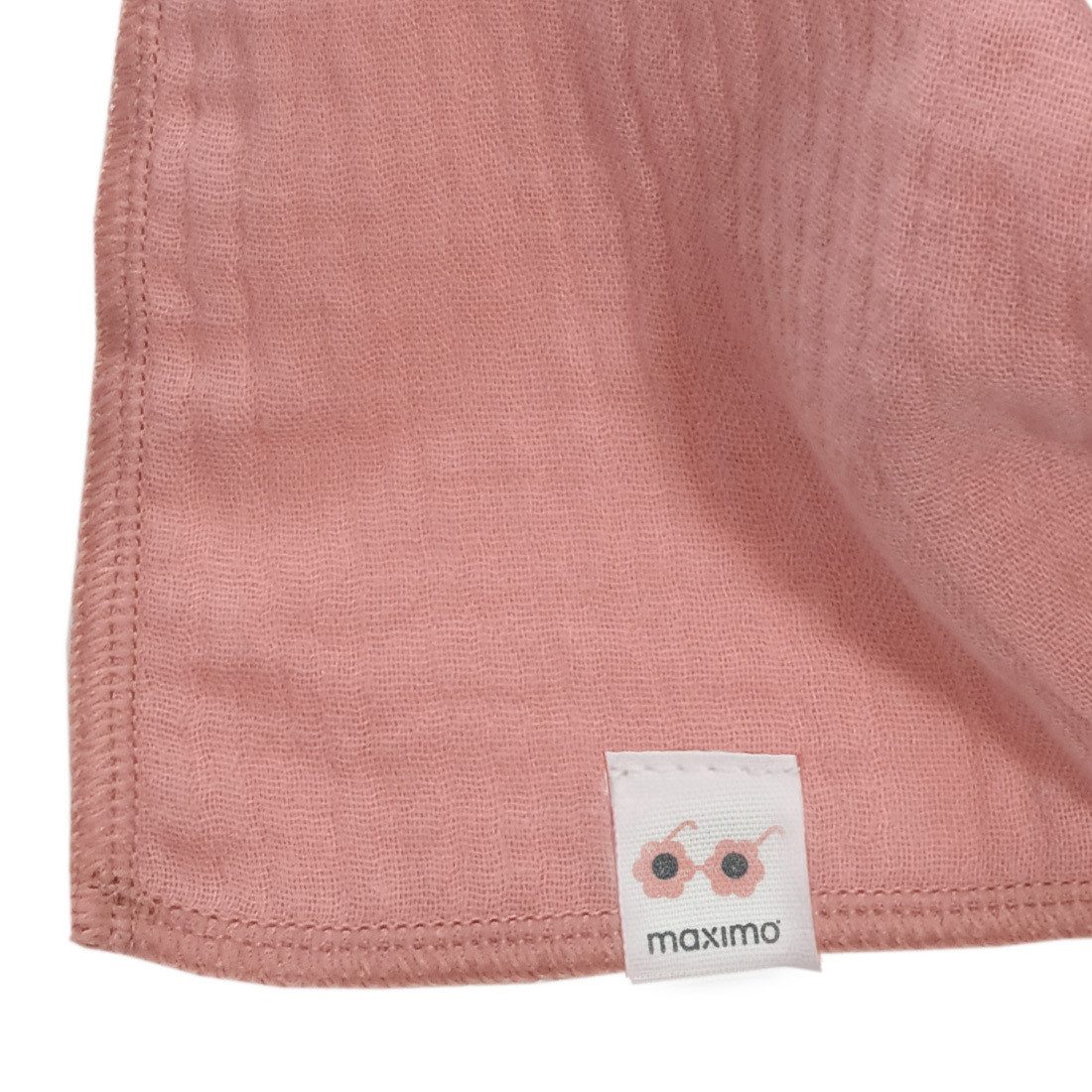 MAXIMO Halstuch GOTS-Dreiecktuch, Doppelpack Musselin, (1-St), Musselin