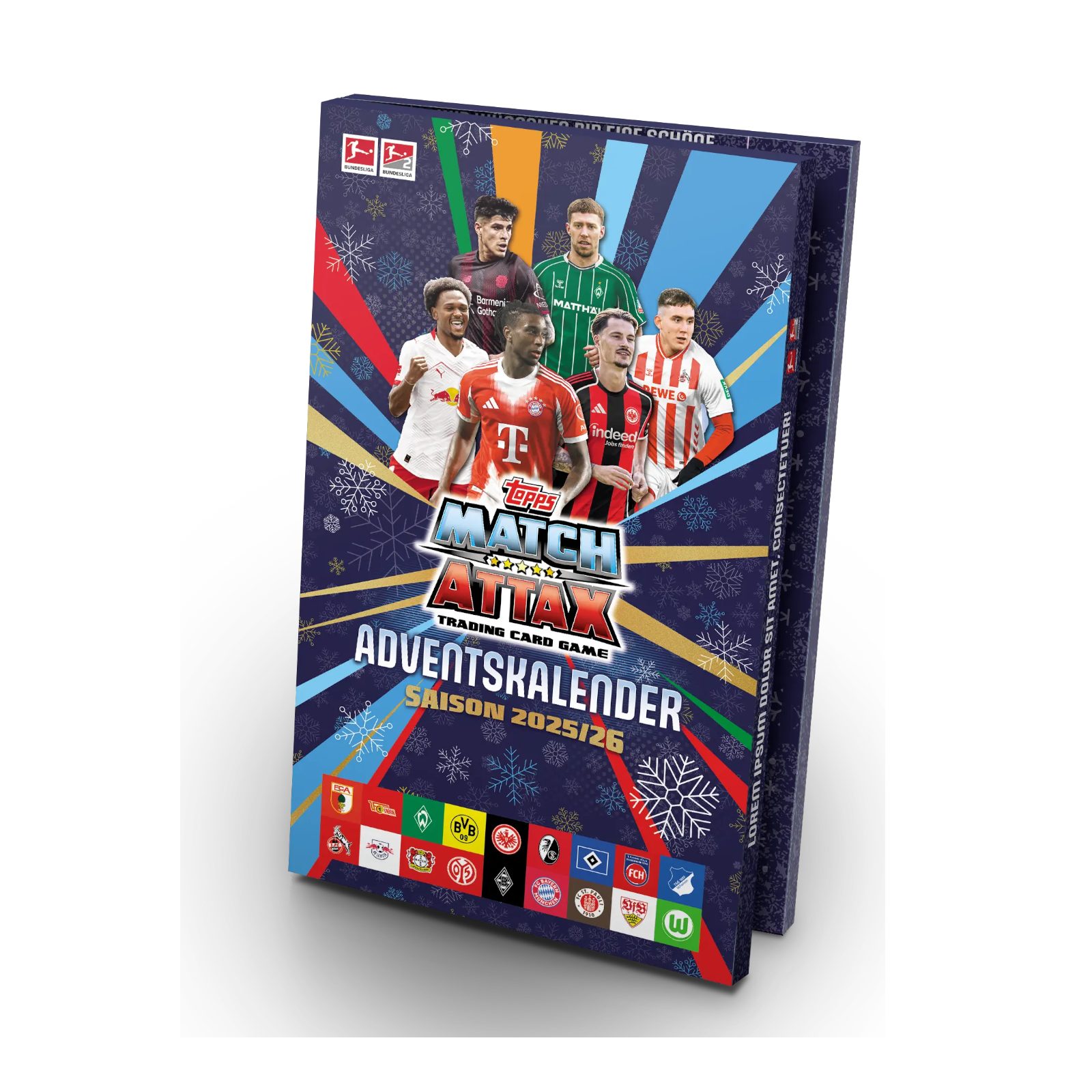 Topps Календари Topps Match Attax Bundesliga Календари 2025/2026 (24-tlg)