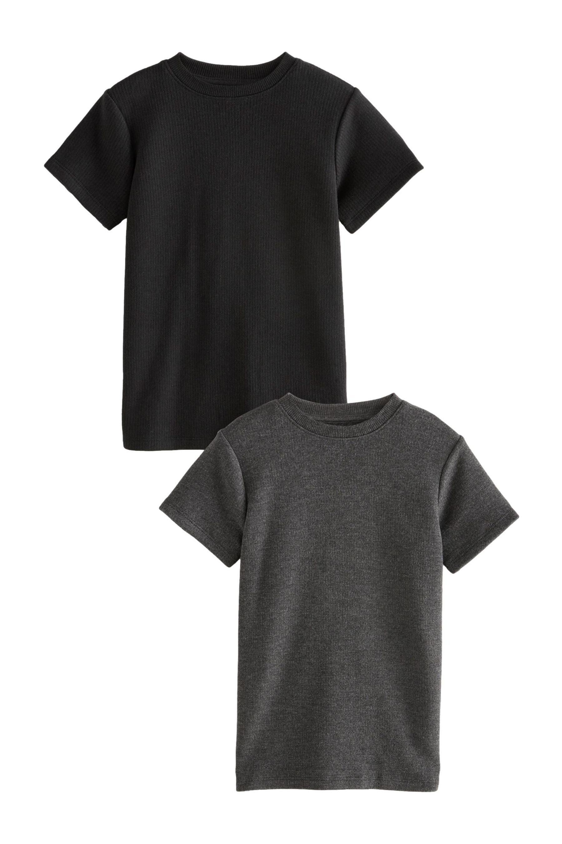 Thermounterhemd Kurzärmelige Thermo-T-Shirts im 2er-Pack