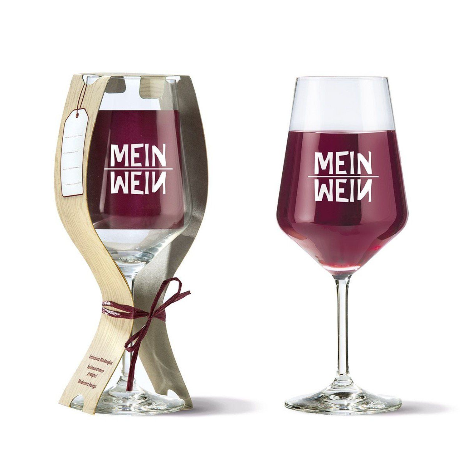 Rotweinglas Glas Weinglas 'Mein Wein' 500ml