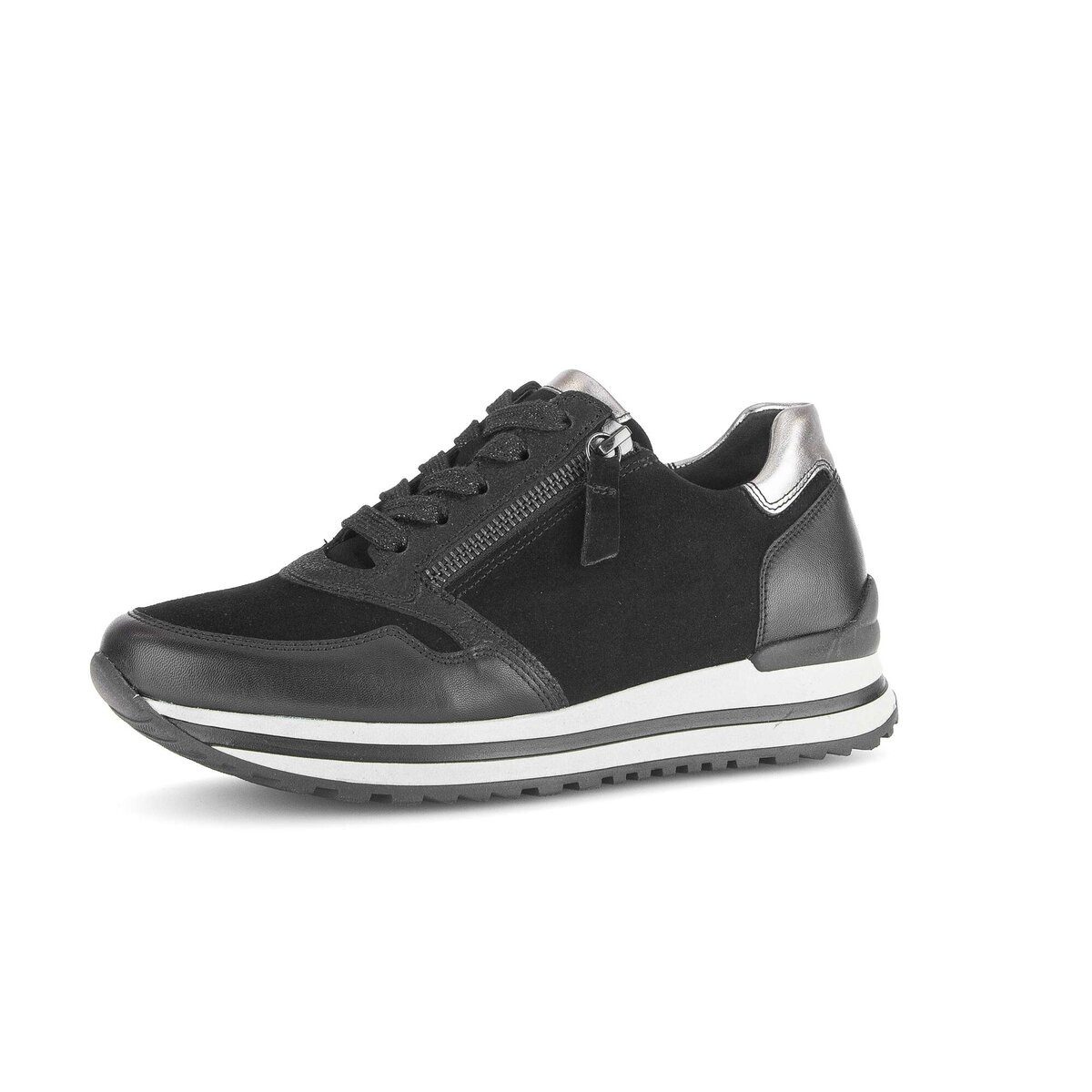 Gabor Sneaker low Materialmix Leder Sneaker günstig online kaufen
