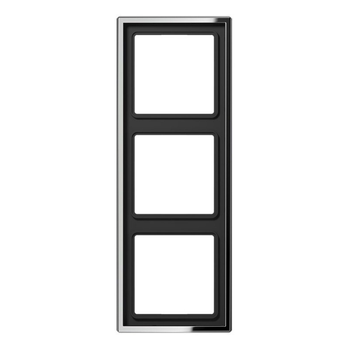 JUNG Klemmen Jung Rahmen 3-fach gl.chr GCR 2983