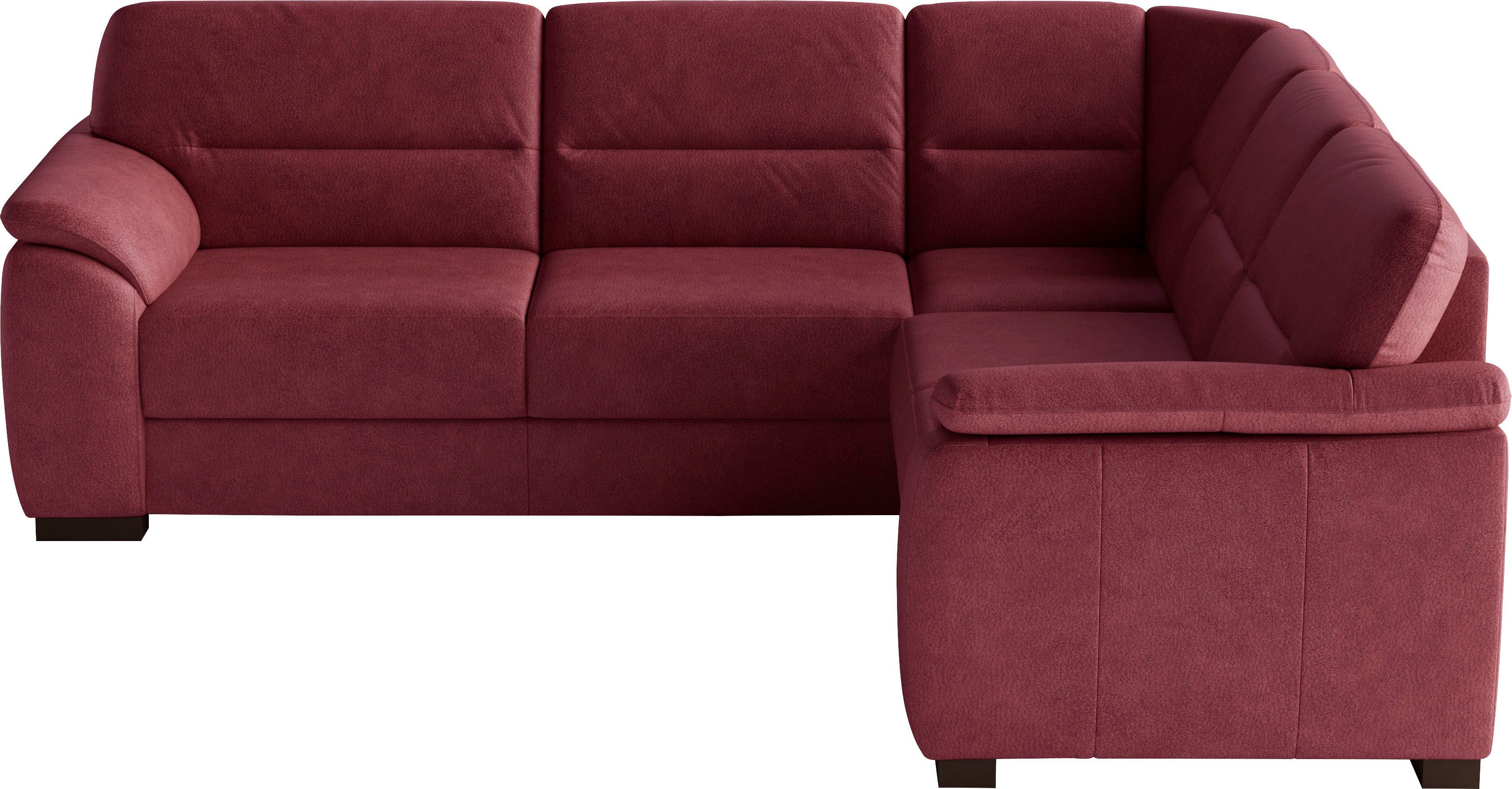 sit&more Ecksofa Montego, 1 Teile, wahlweise mit Bettfunktion und Schubkasten