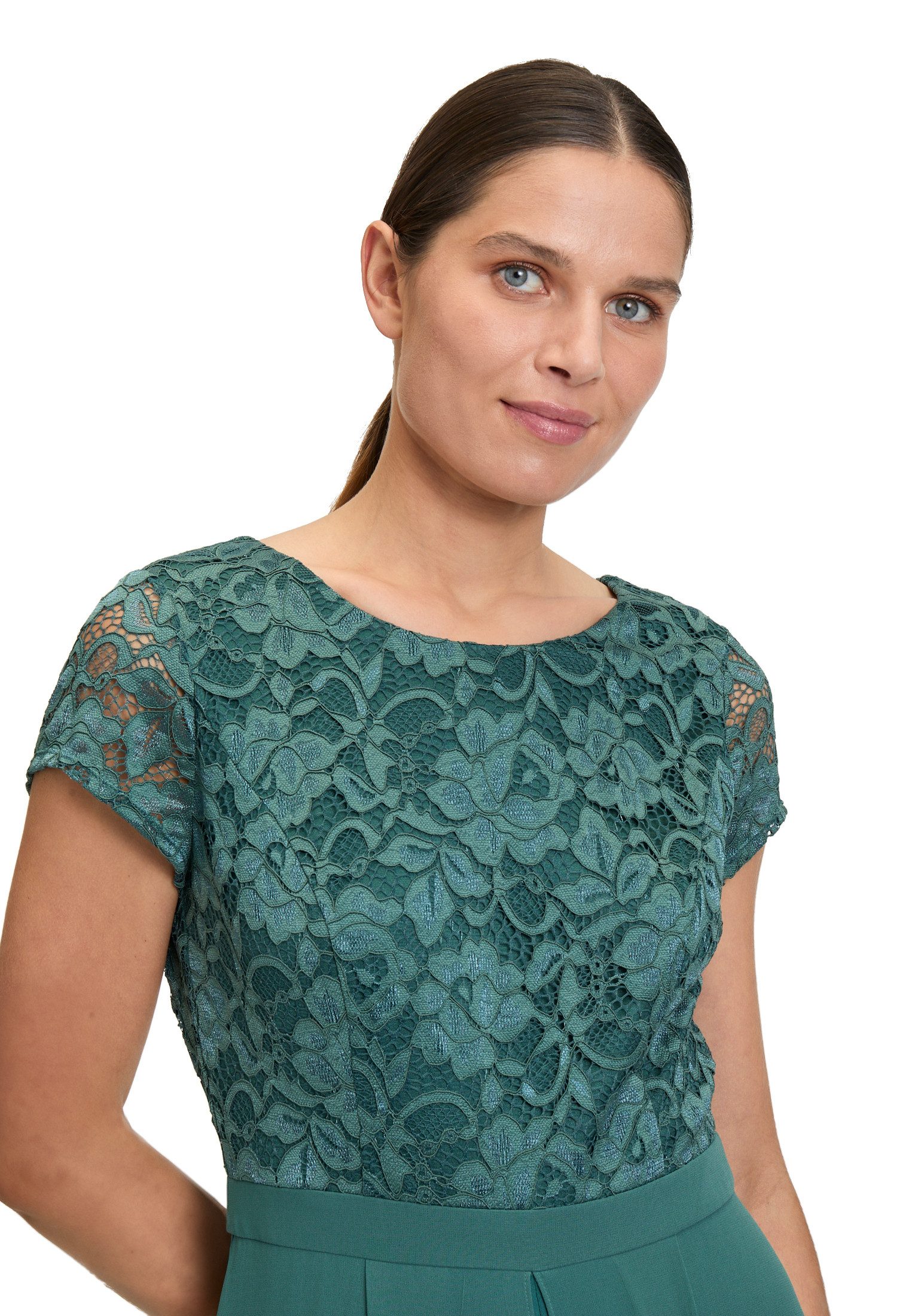 Vera Mont Overall Damen kurzarm (1-tlg) Design