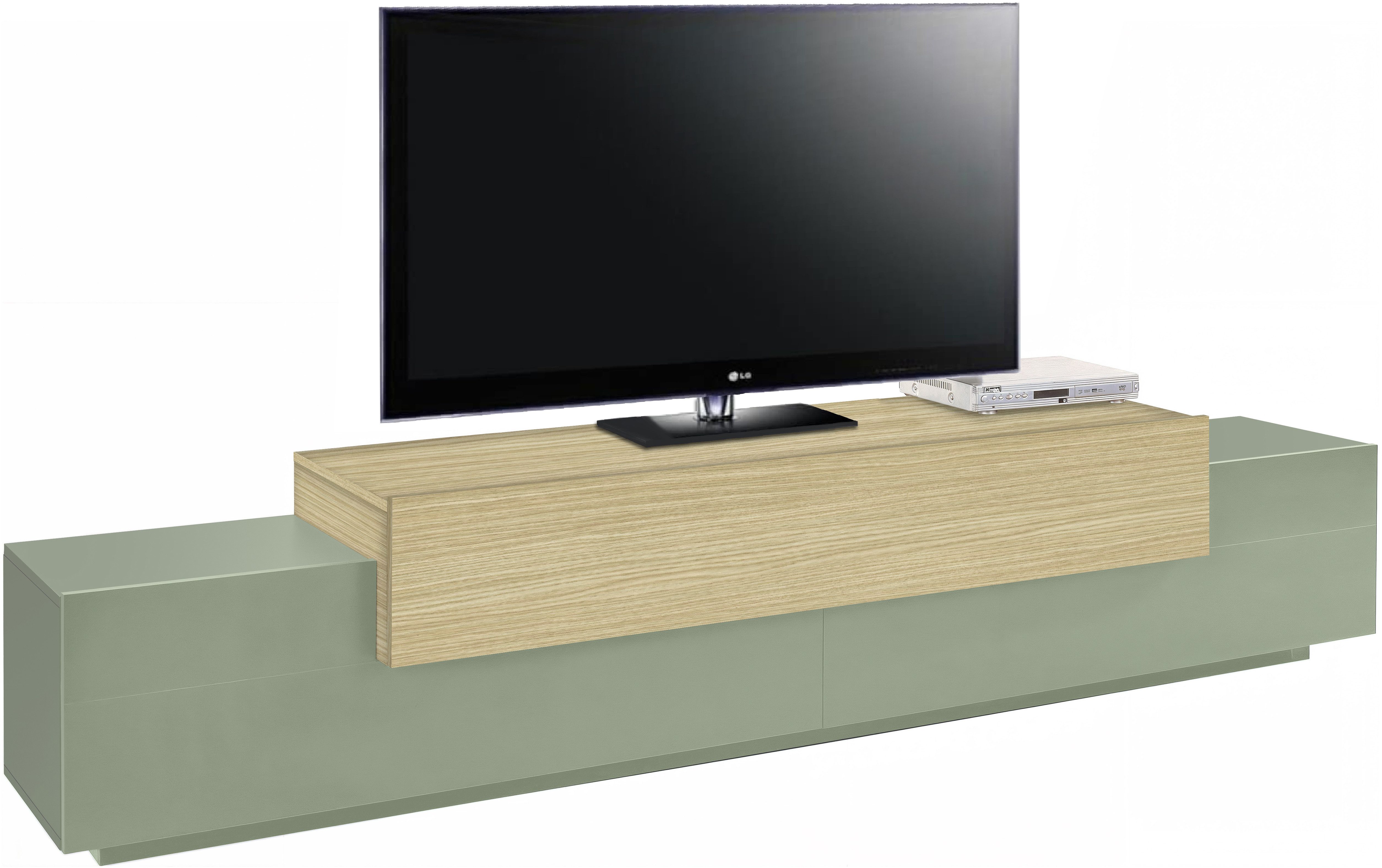 INOSIGN Lowboard Coro,Lowboard,TV-Kommode,TV-Möbel,TV-Bank, mit 3 Klappen, günstig online kaufen