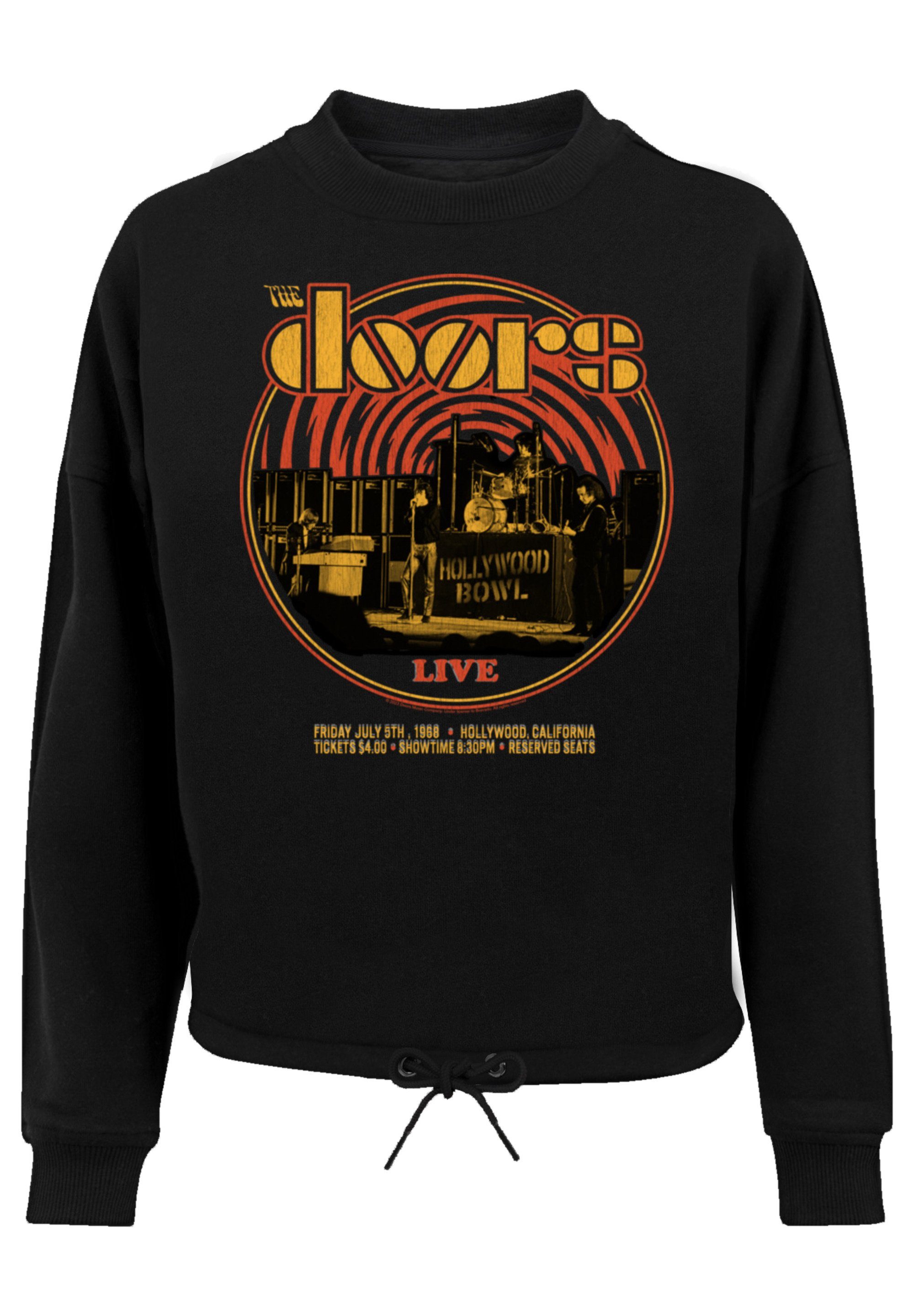 F4NT4STIC Sweatshirt The Live 68 Musik, Retro Band, Doors Music Logo