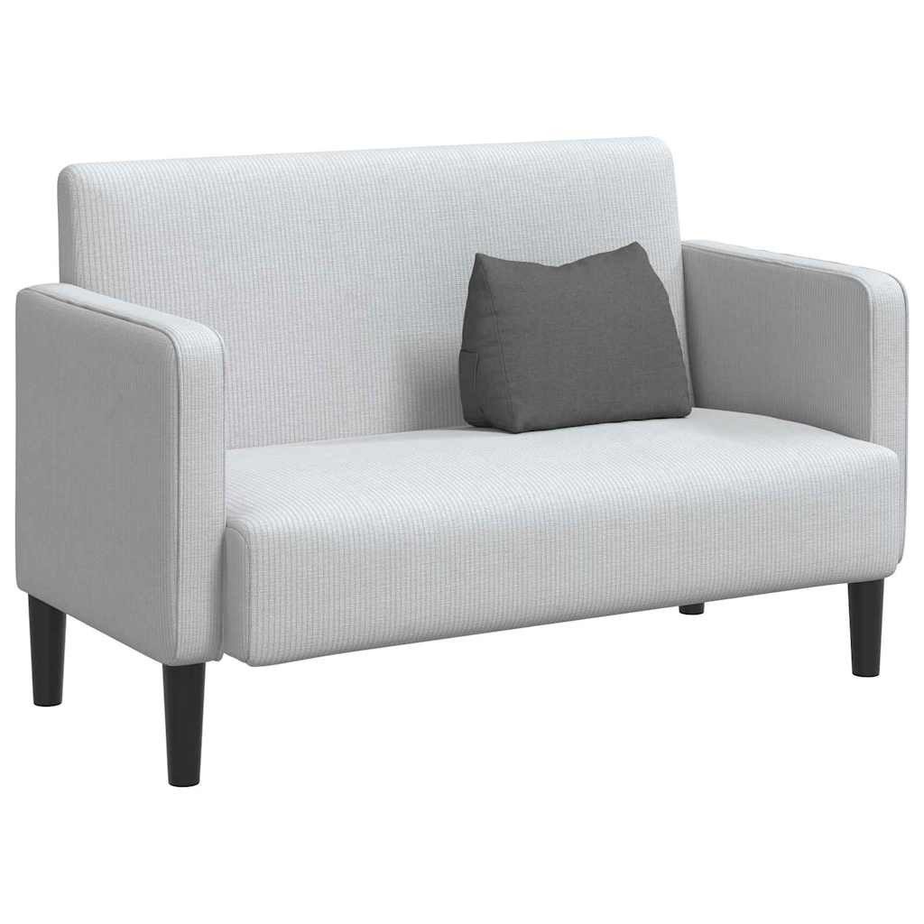 vidaXL Rückenkissen Rückenkissen Dunkelgrau 45 x 20 x 35 cm Stoff, 1-tlg.