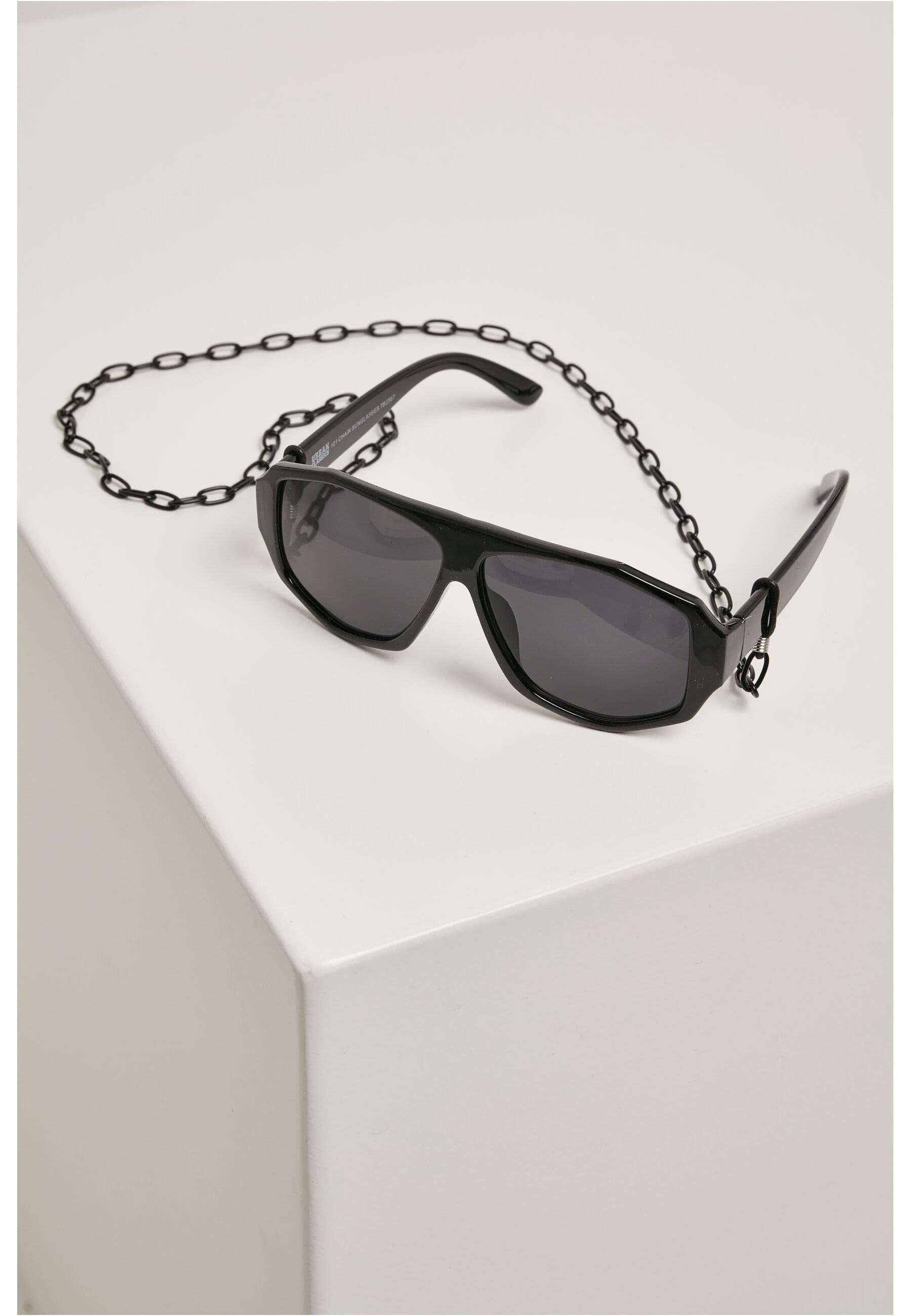 URBAN CLASSICS Sonnenbrille Unisex 101 Chain Chain black/black TB2567 Sunglasses 101