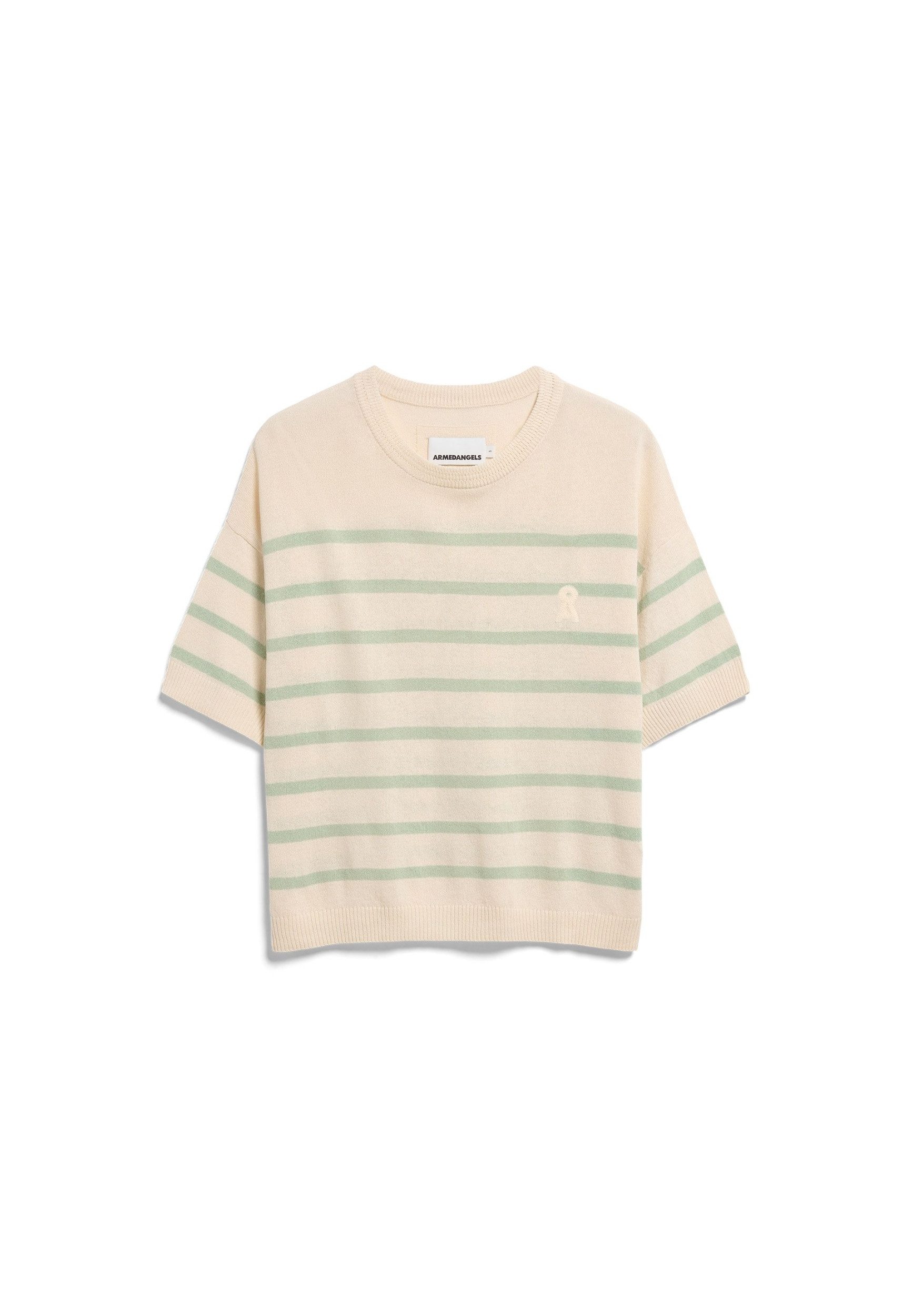ARMEDANGELS 3/4 Arm-Pullover STRIPE LINEN BLEND SWEATER