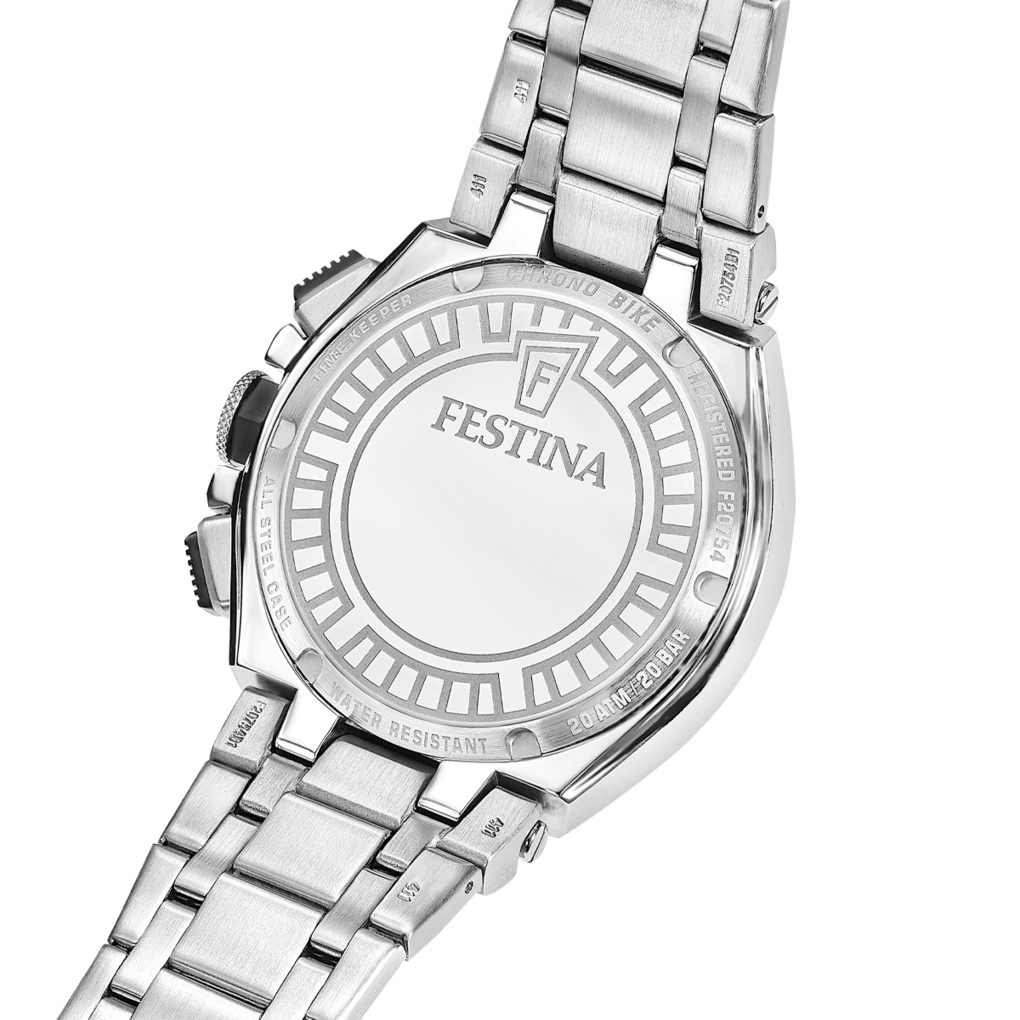Festina Chronograph Chrono Bike F20754_1, Quarzuhr, Armbanduhr, Herrenuhr, Edelstahlarmband, analog, Tag
