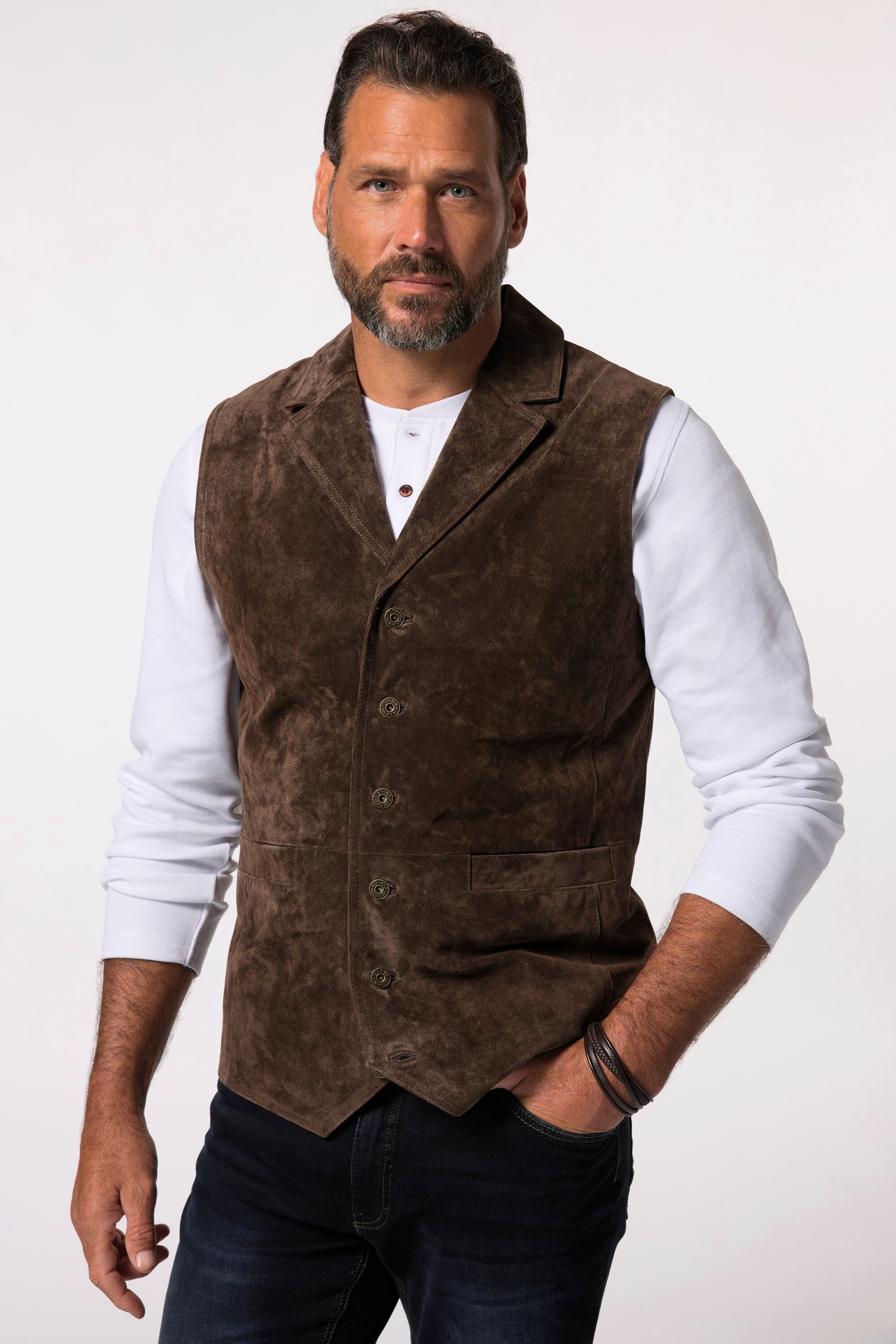 JP1880 Steppweste JP 1880 Weste Leder günstig online kaufen