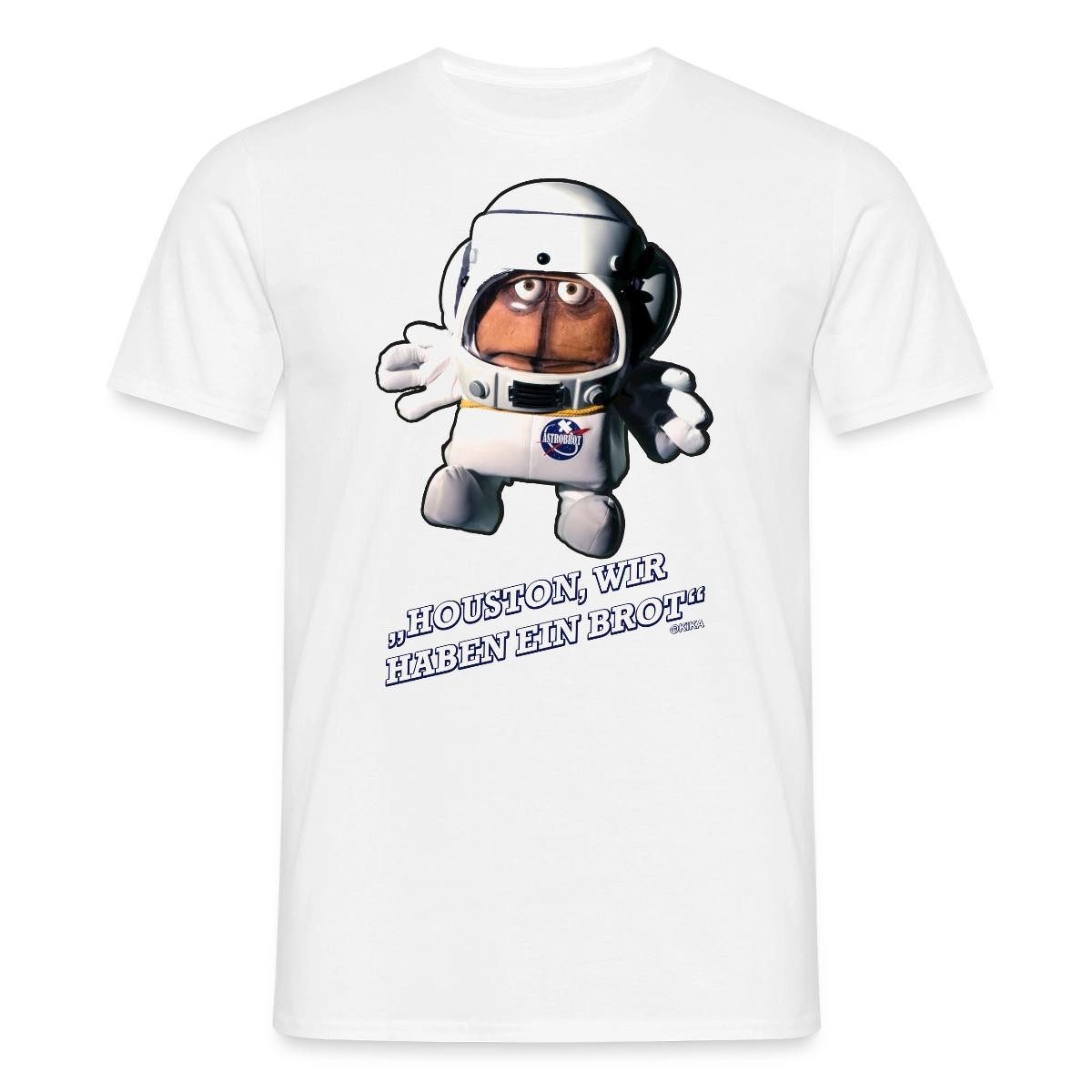 T-Shirt Bernd Das Brot Houston Wir haben Ein Brot Spruch Männer T-Shirt