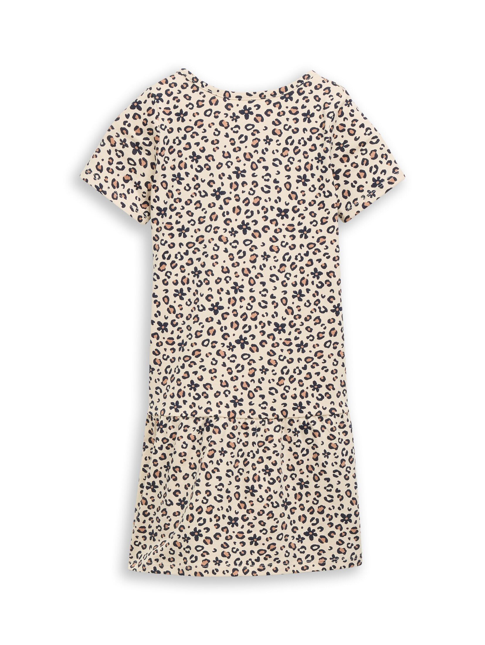 TOM TAILOR Sommerkleid Kleider & Jumpsuits Mini-Kleid mit Leo-Muster