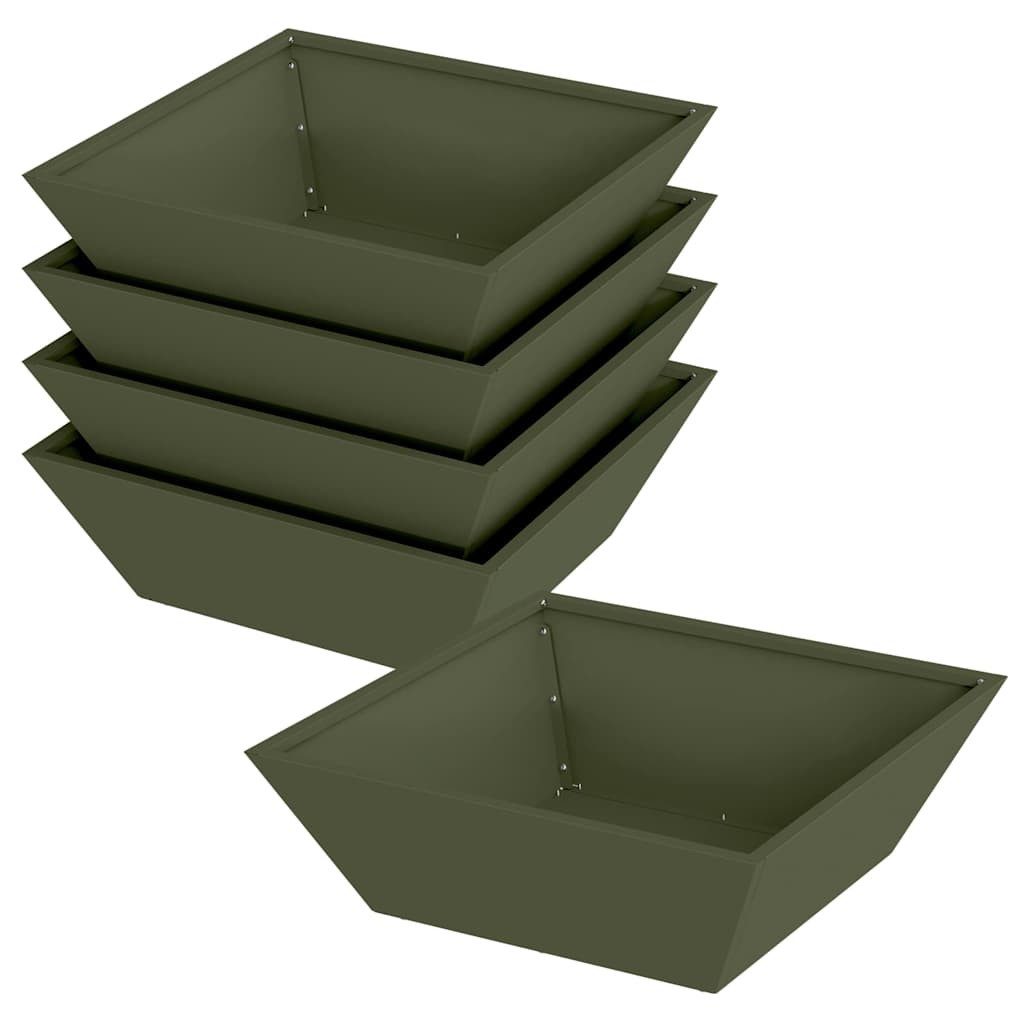 vidaXL Blumentopf Garten Schüssel Pflanzer 5 günstig online kaufen