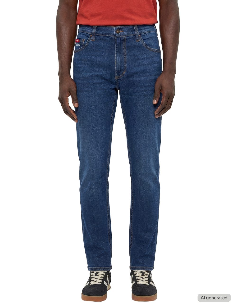 MUSTANG Straight-Jeans Herren Style Tramper Straight