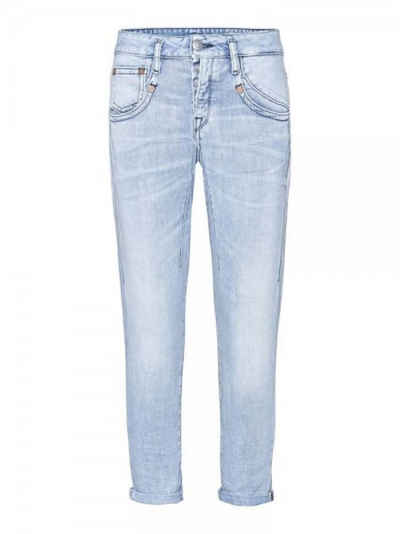 Herrlicher Slim-fit-Jeans Shyra Cropped Cashmere Джинси mit Bio Baumwolle