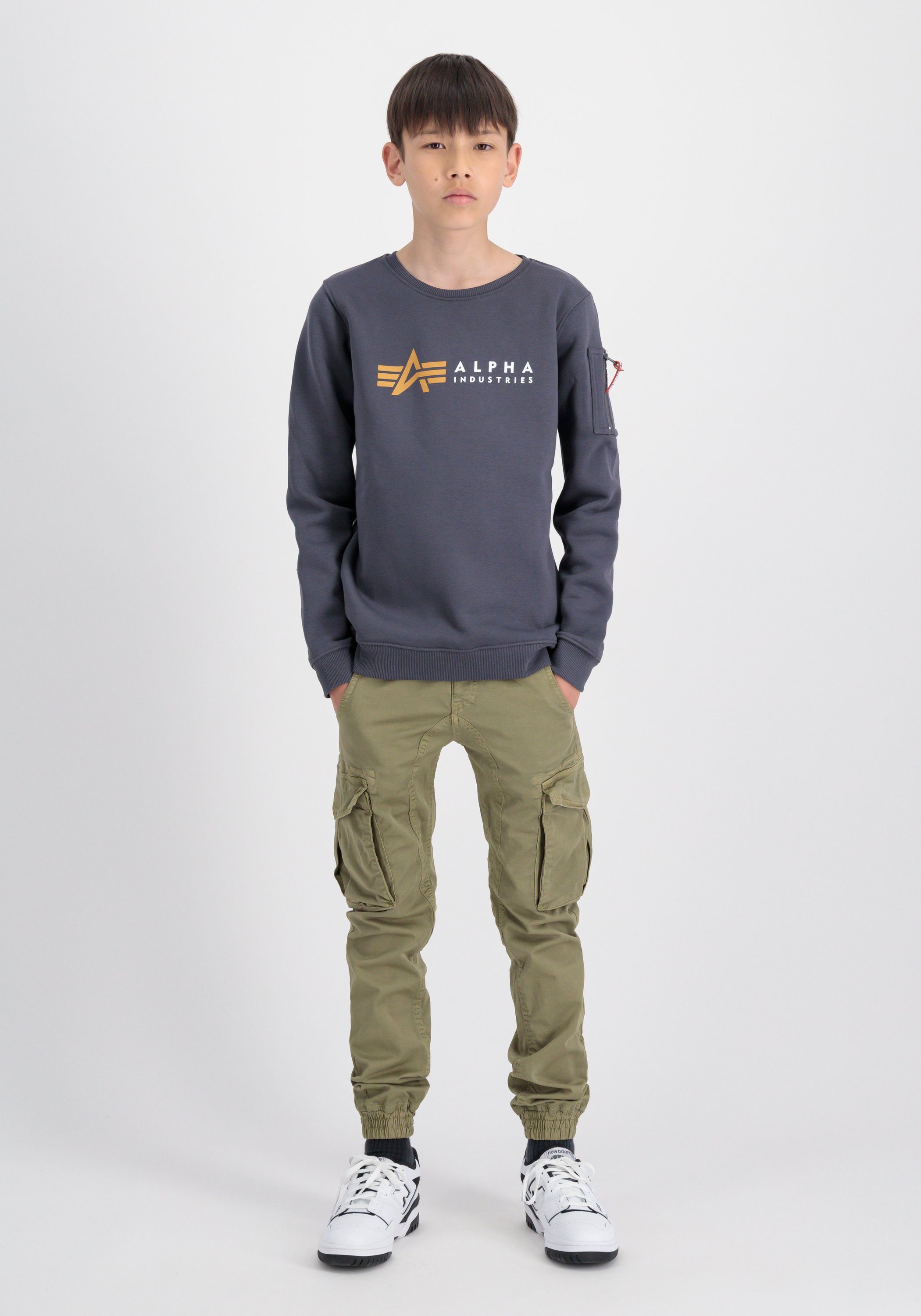 Alpha Industries Sweater Alpha Label Sweater Kids