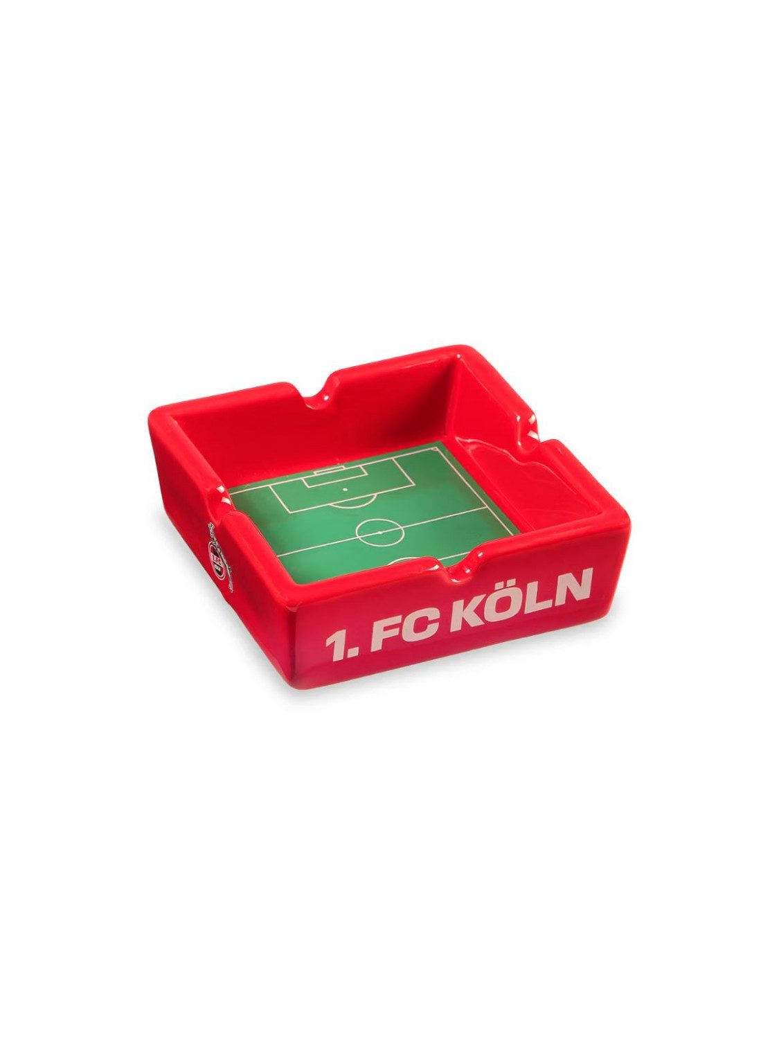 VertriebsArena GmbH Aschenbecher 1. FC Köln Aschenbecher "1. FC Köln" rot