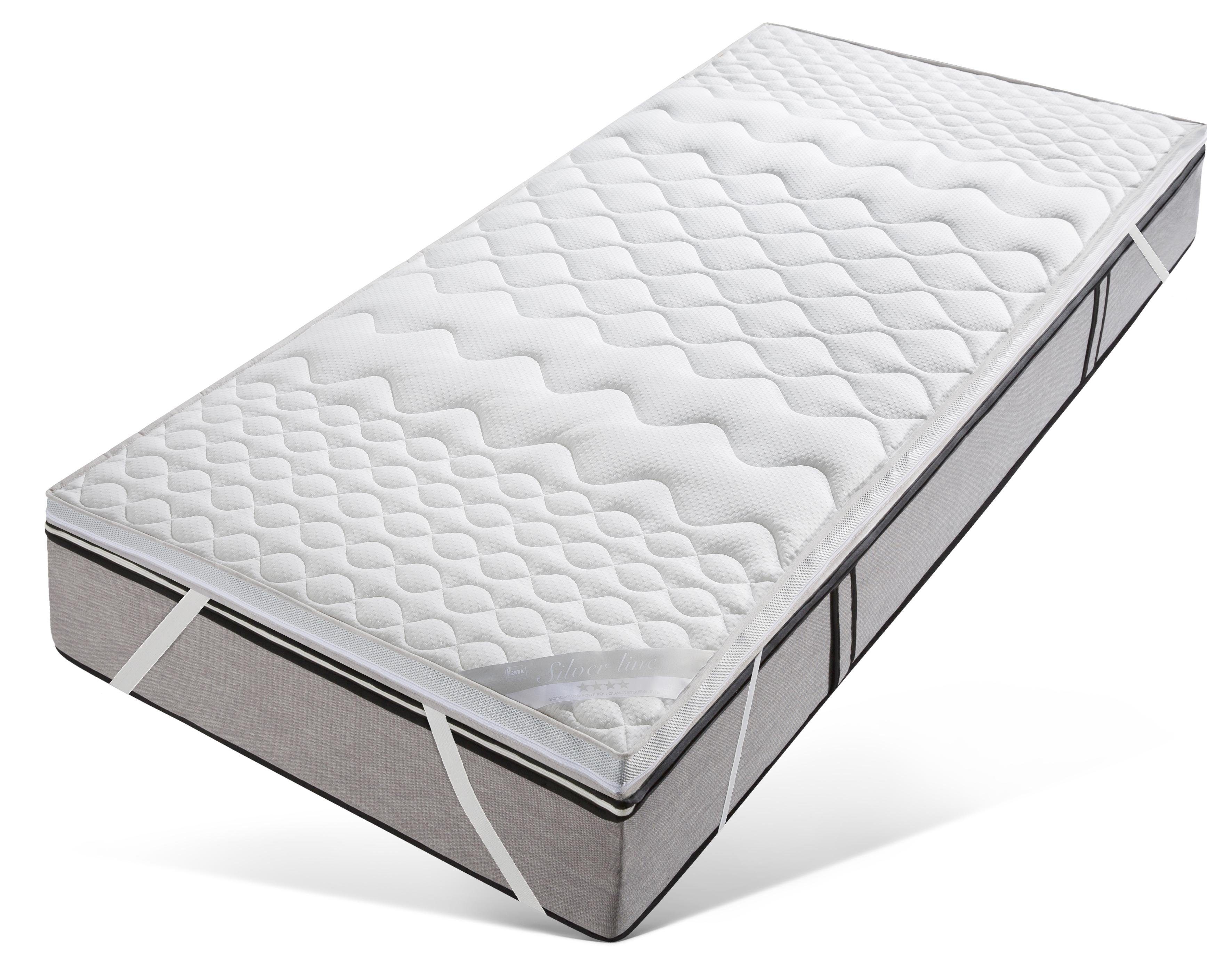 fan Topper "Softly XXL PLUS Silverline" 7-Zonen-Topper in 90x200 cm und wei günstig online kaufen