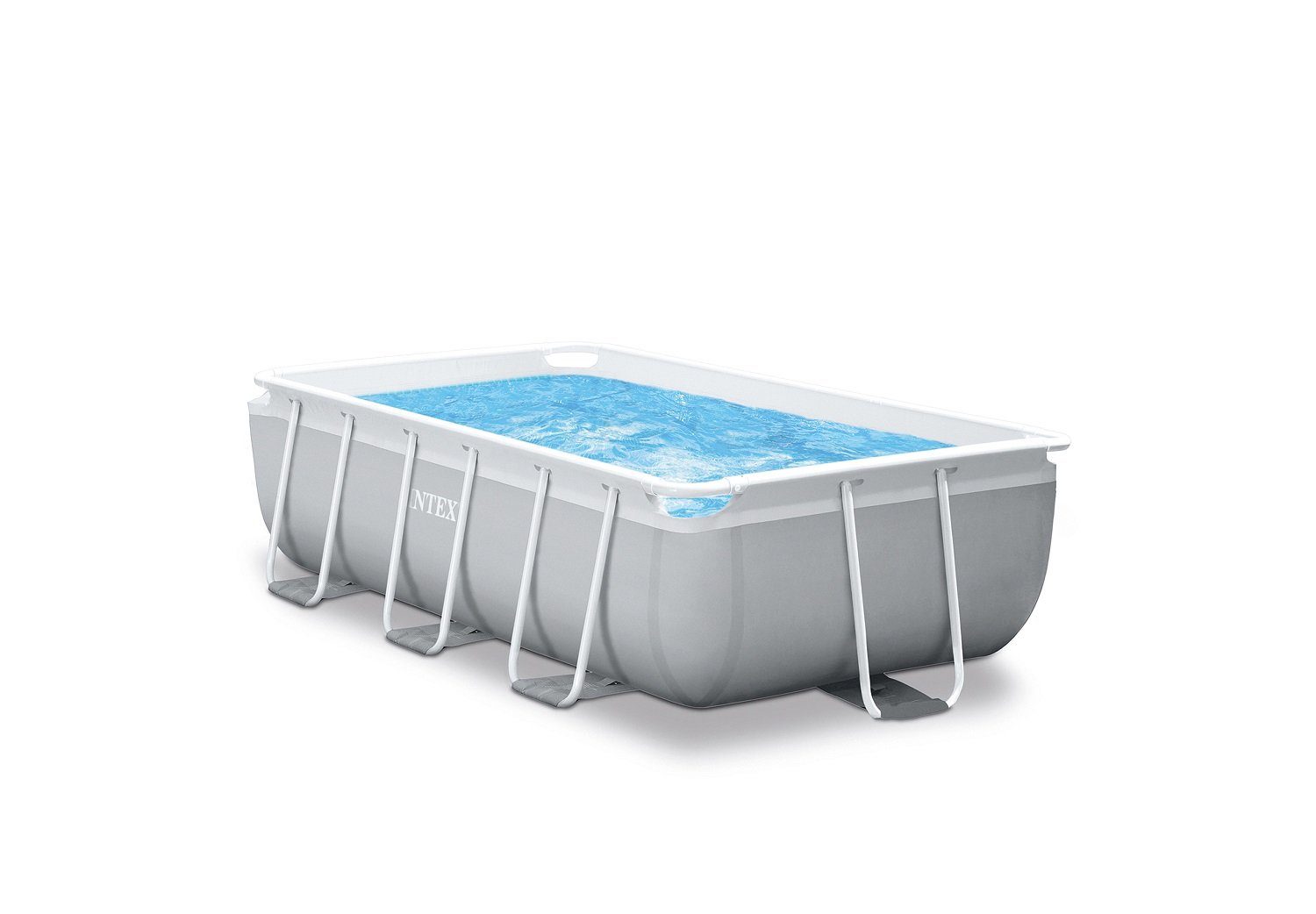 Intex Rechteckpool Pool Intex Pool SET Familienpool Gerahmter Pool, Rechteckig, 26784 (Set Prism Rechteckig Aufstellpool, Set Prism Rechteckig Aufstellpool)